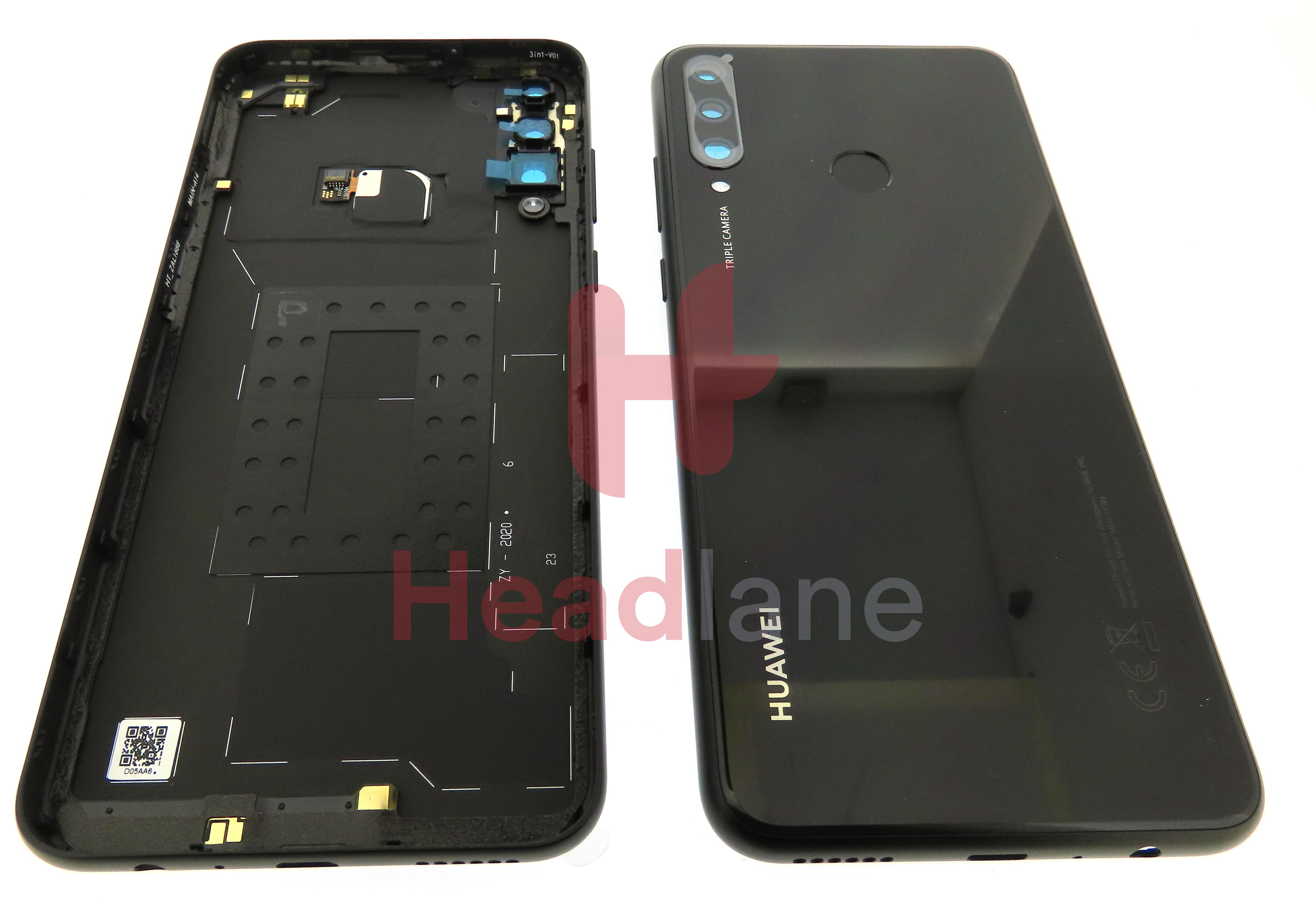 Huawei Y6p Back / Battery Cover - Midnight Black
