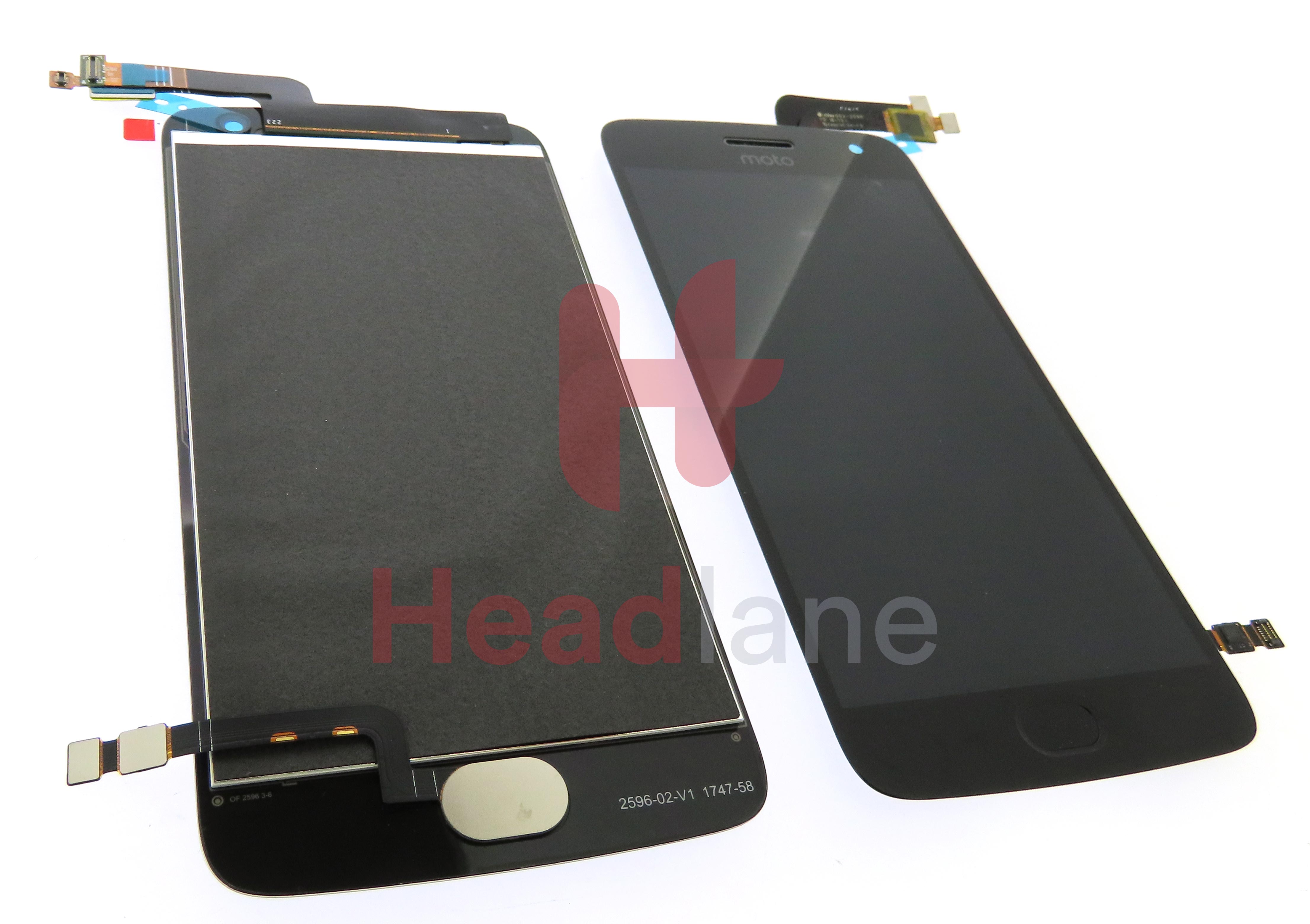 Lenovo / Motorola XT1685 Moto G5 Plus LCD Display / Screen + Touch - Black