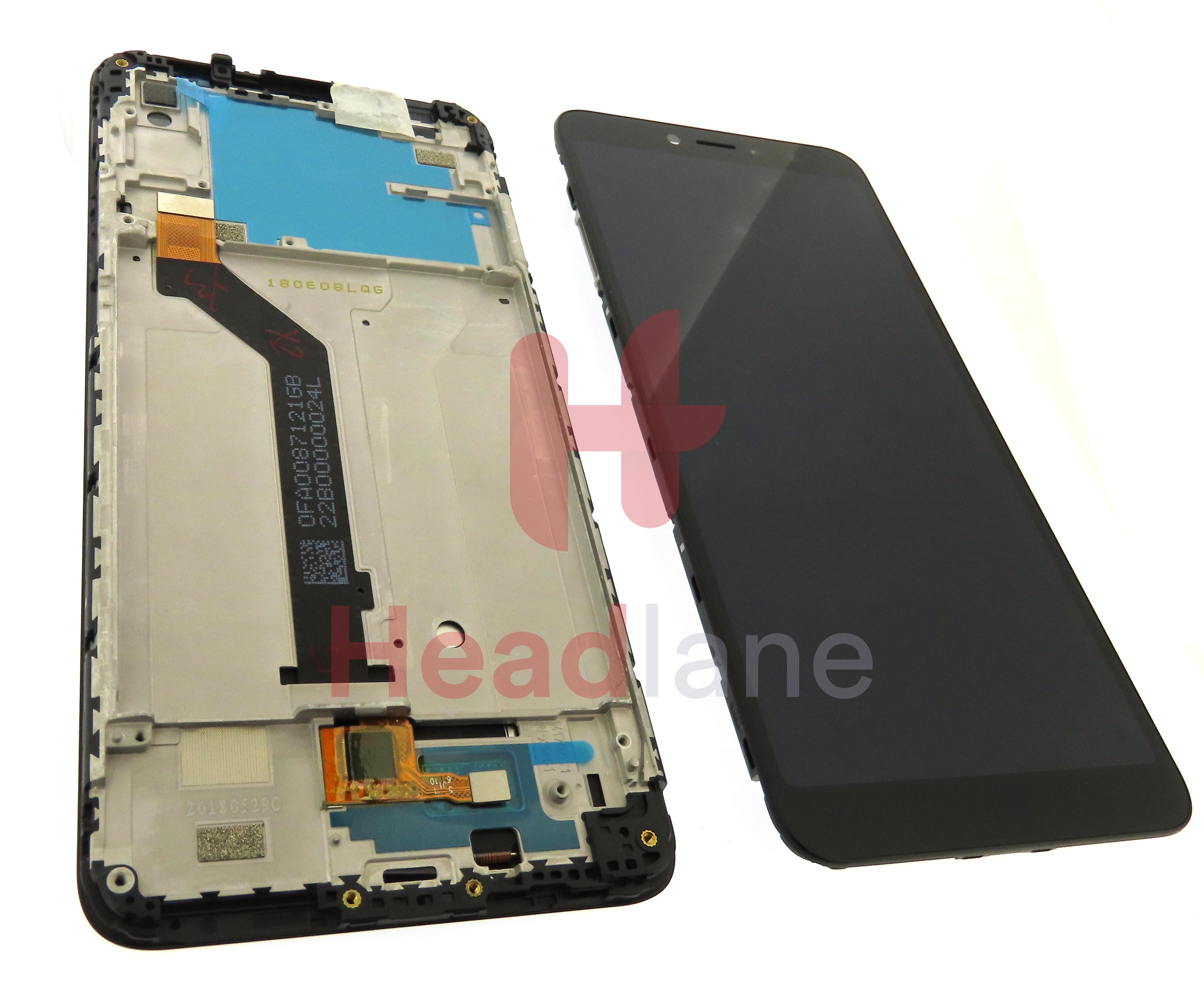Xiaomi Redmi 6 / Redmi 6A LCD Display / Screen + Touch - Black