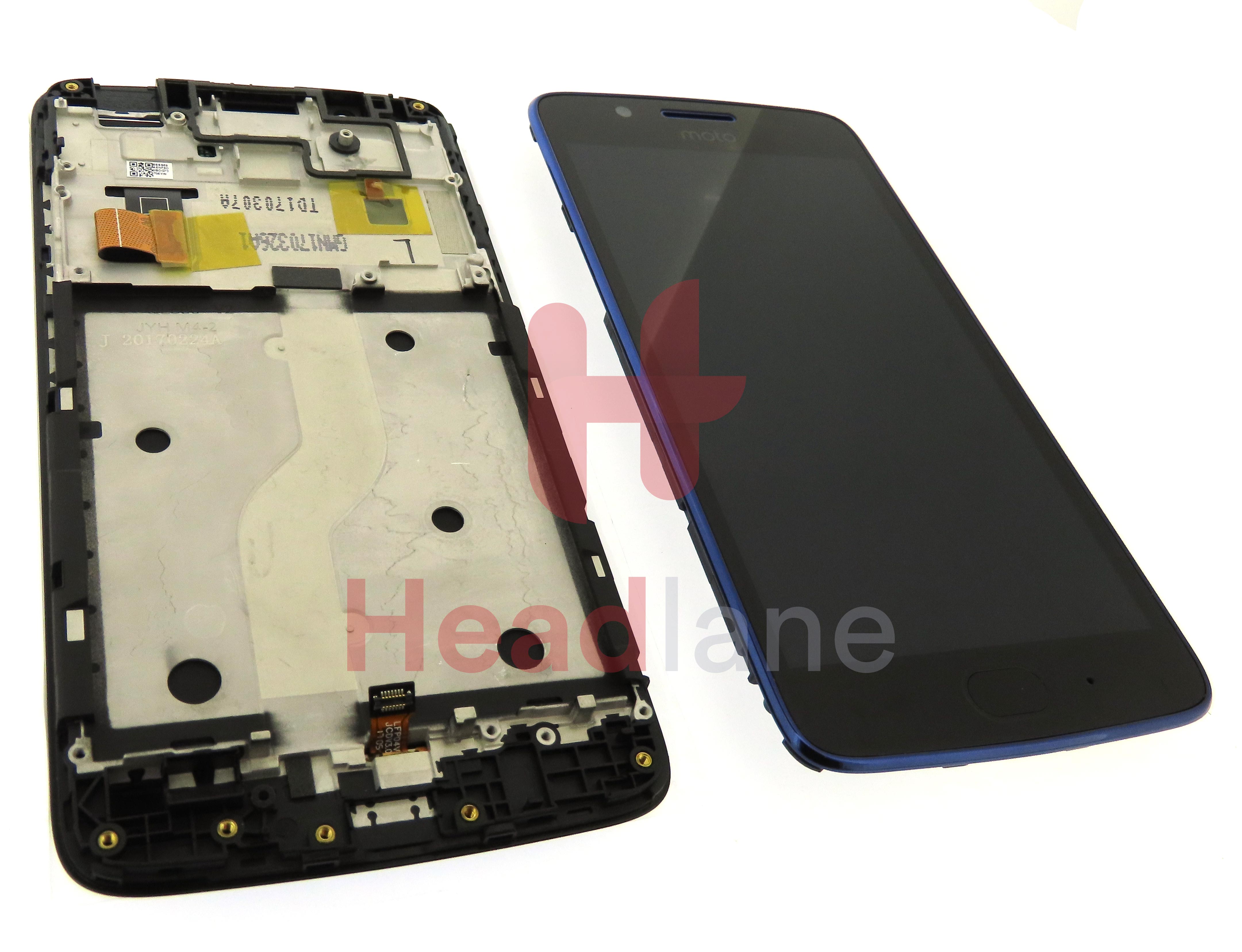 Lenovo / Motorola XT1675 Moto G5 LCD Display / Screen + Touch - Blue