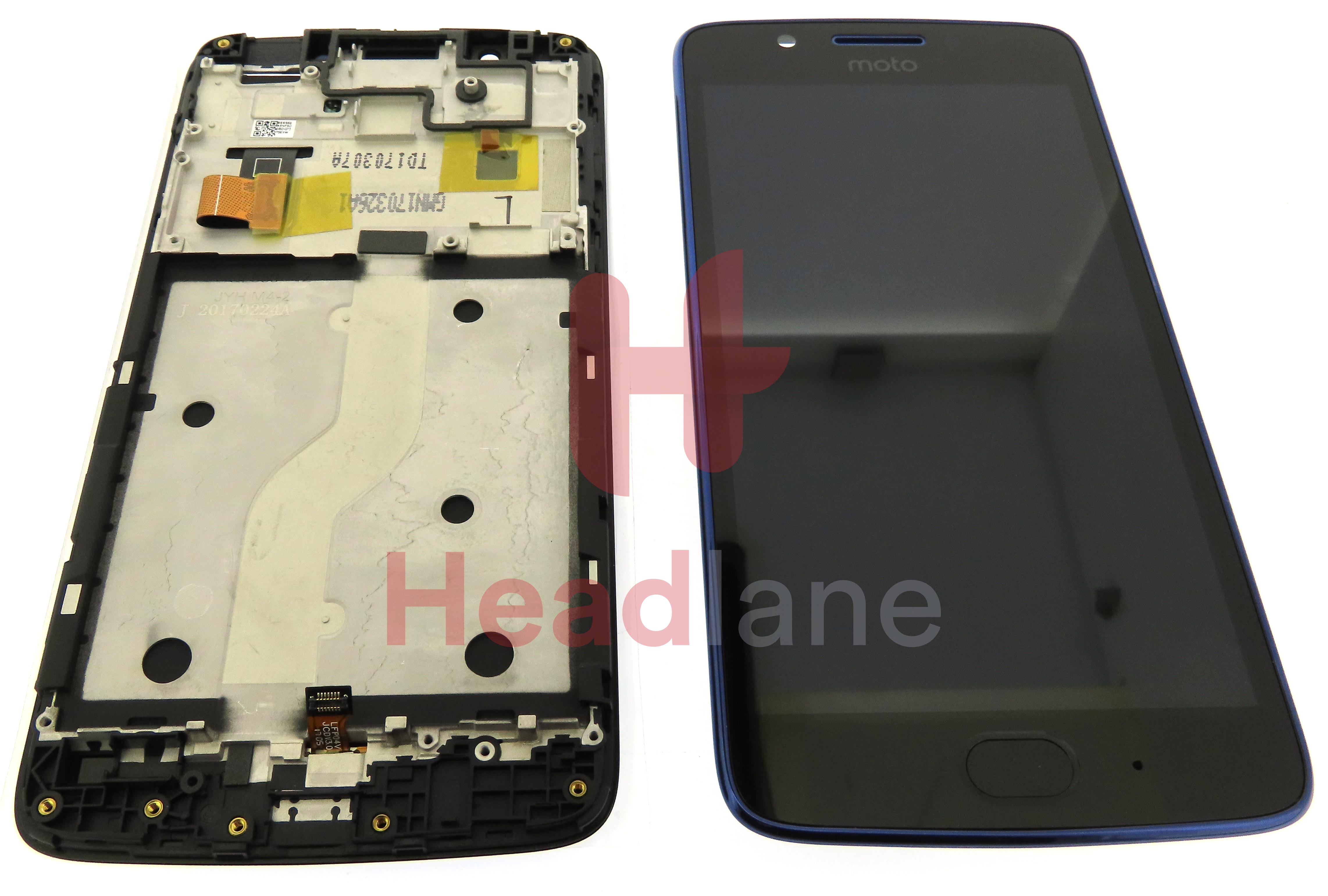 Lenovo / Motorola XT1675 Moto G5 LCD Display / Screen + Touch - Blue