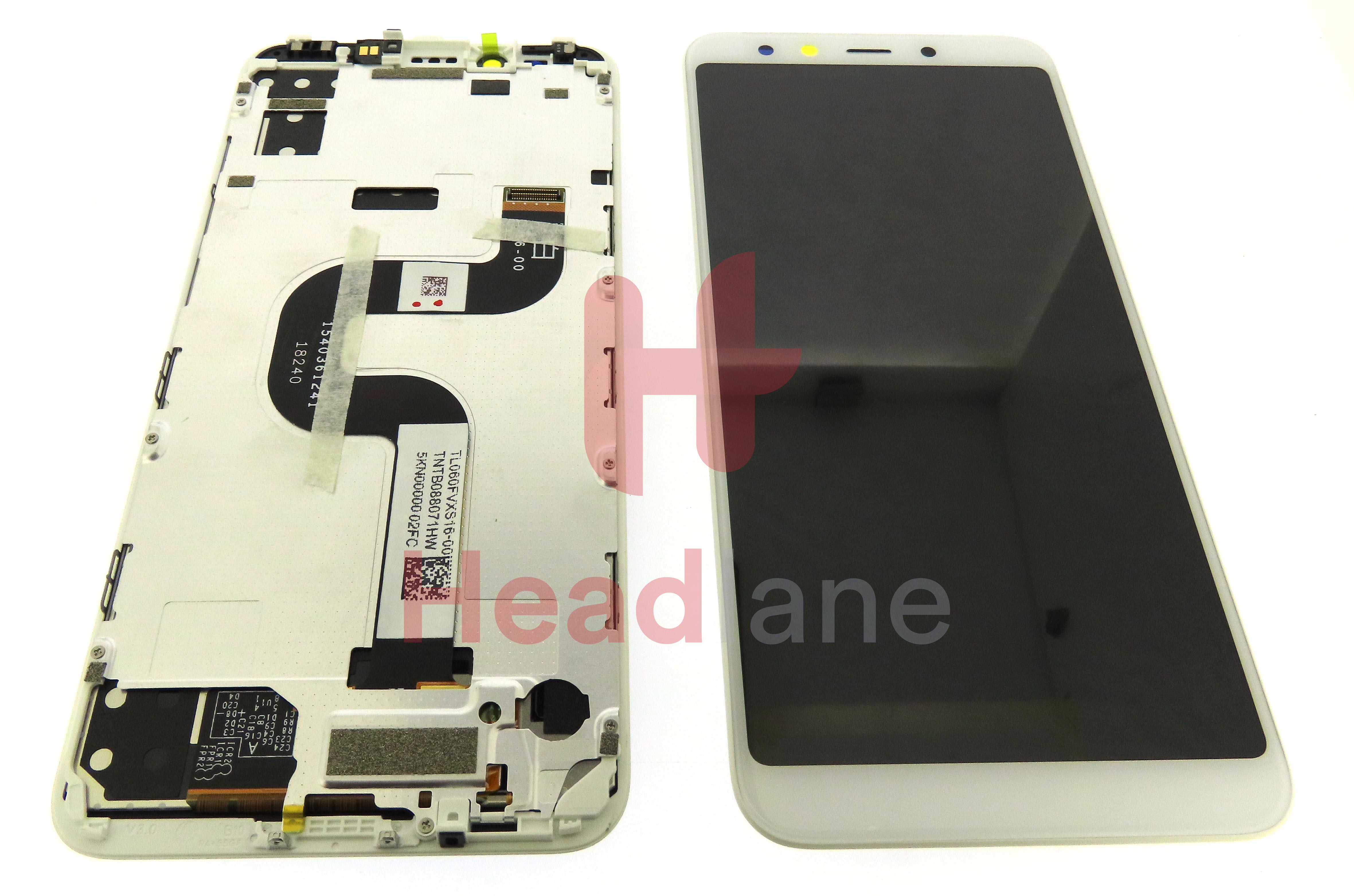 Xiaomi Mi A2 / Mi 6X LCD Display / Screen + Touch - White