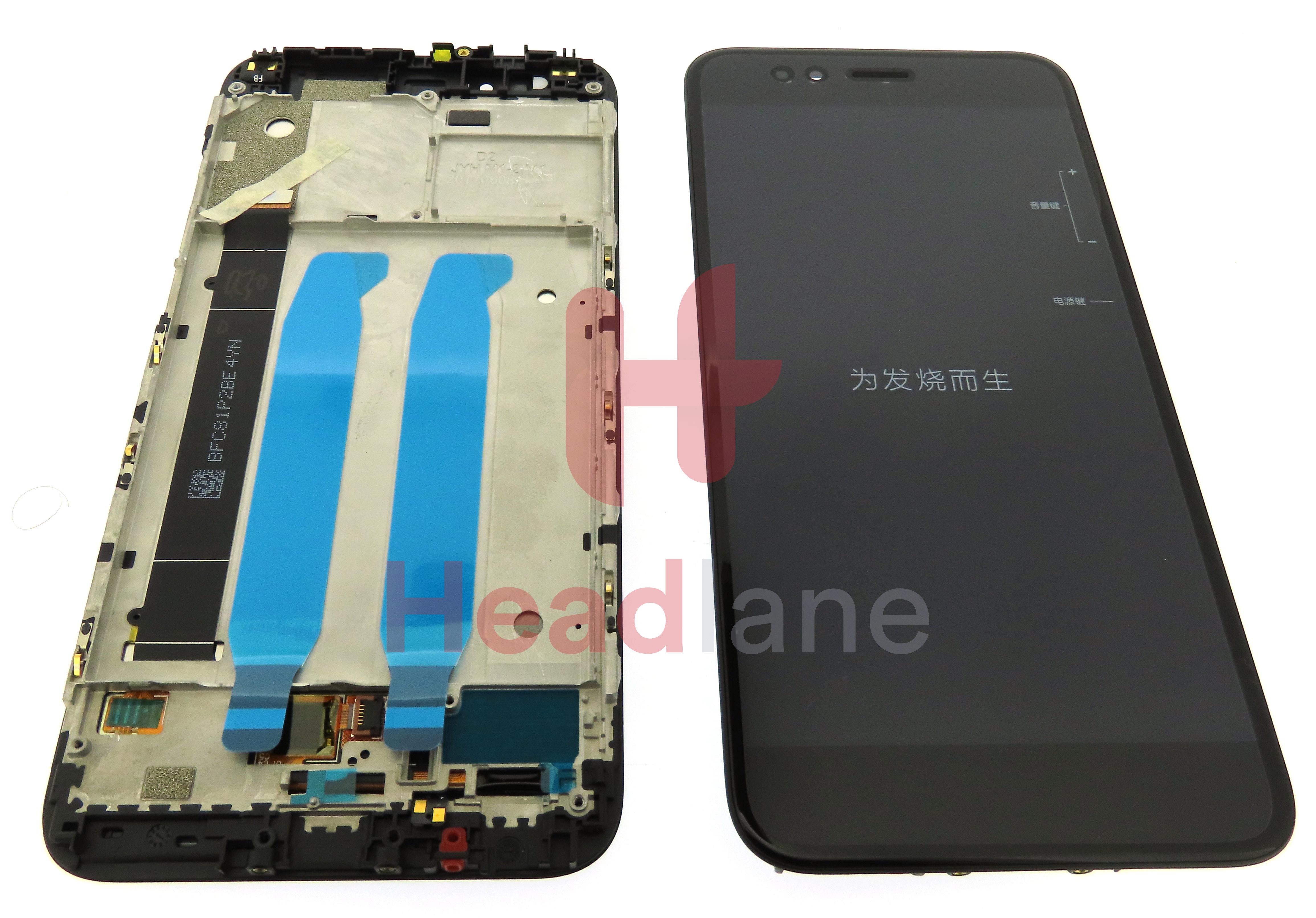 Xiaomi Mi A1 LCD Display / Screen + Touch - Black