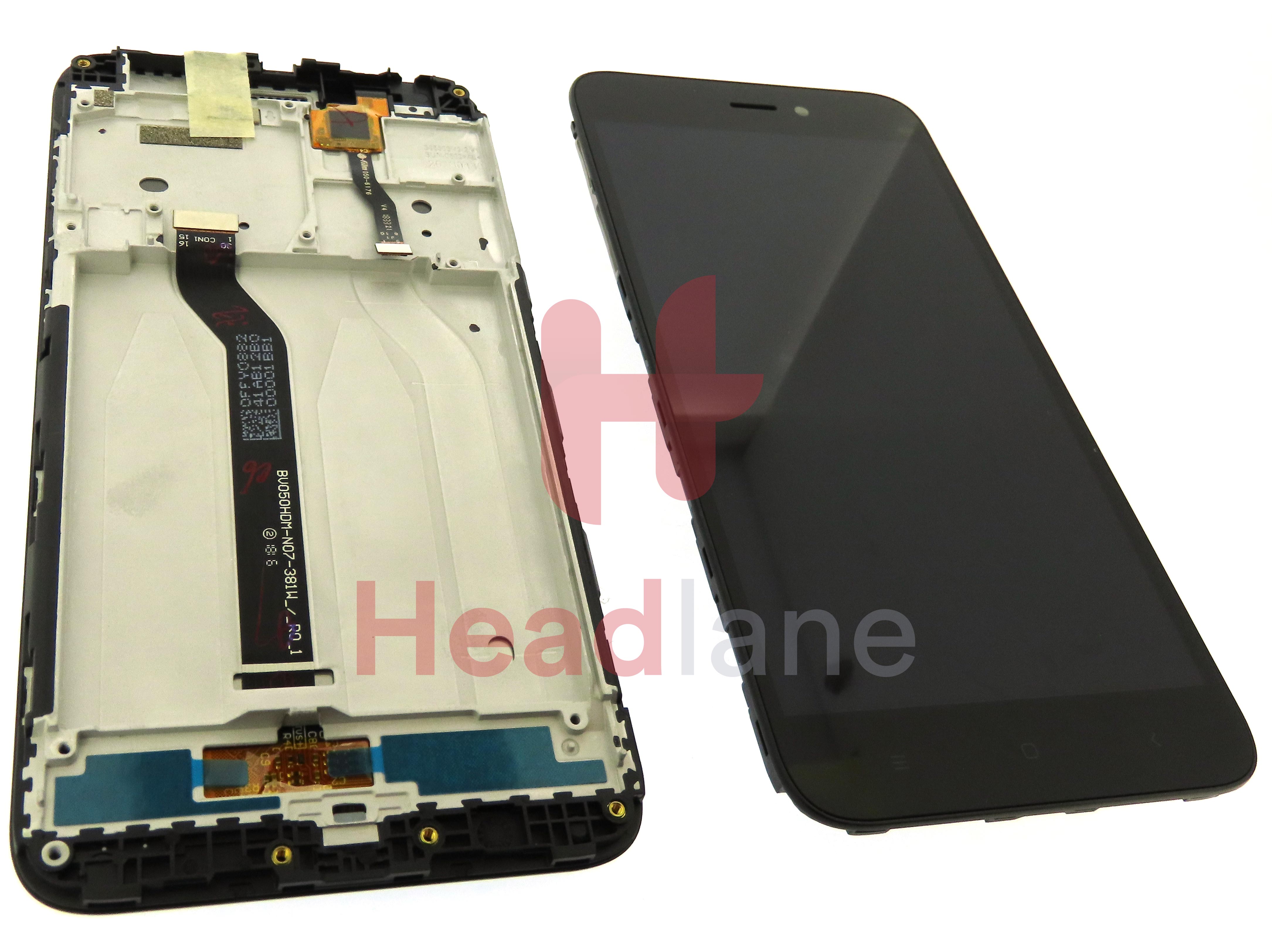 Xiaomi Redmi 5A LCD Display / Screen + Touch - Black