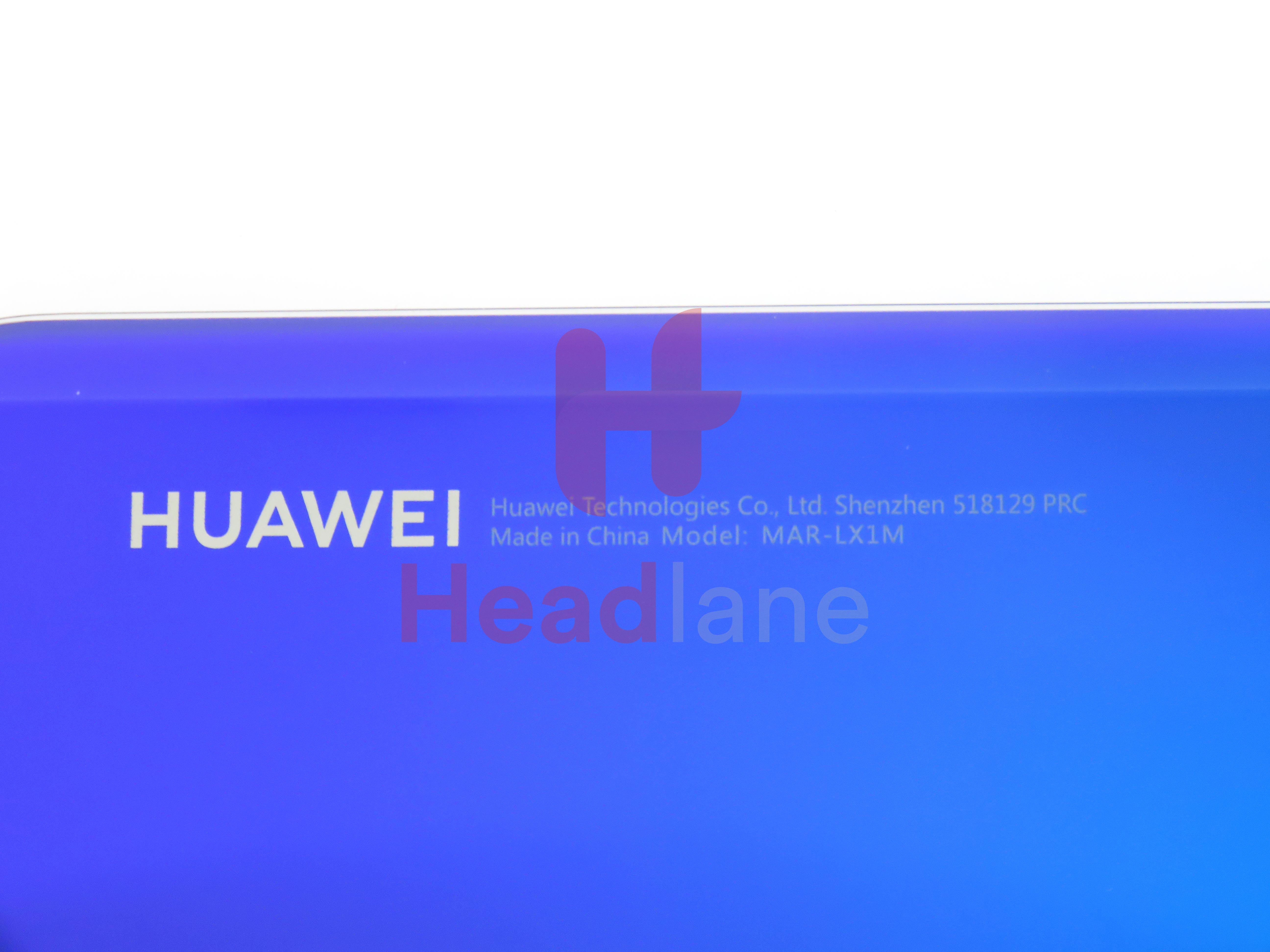 Huawei P30 Lite Back / Battery Cover + Fingerprint Sensor - Blue (MAR-LX1M 24MP Rear Camera)