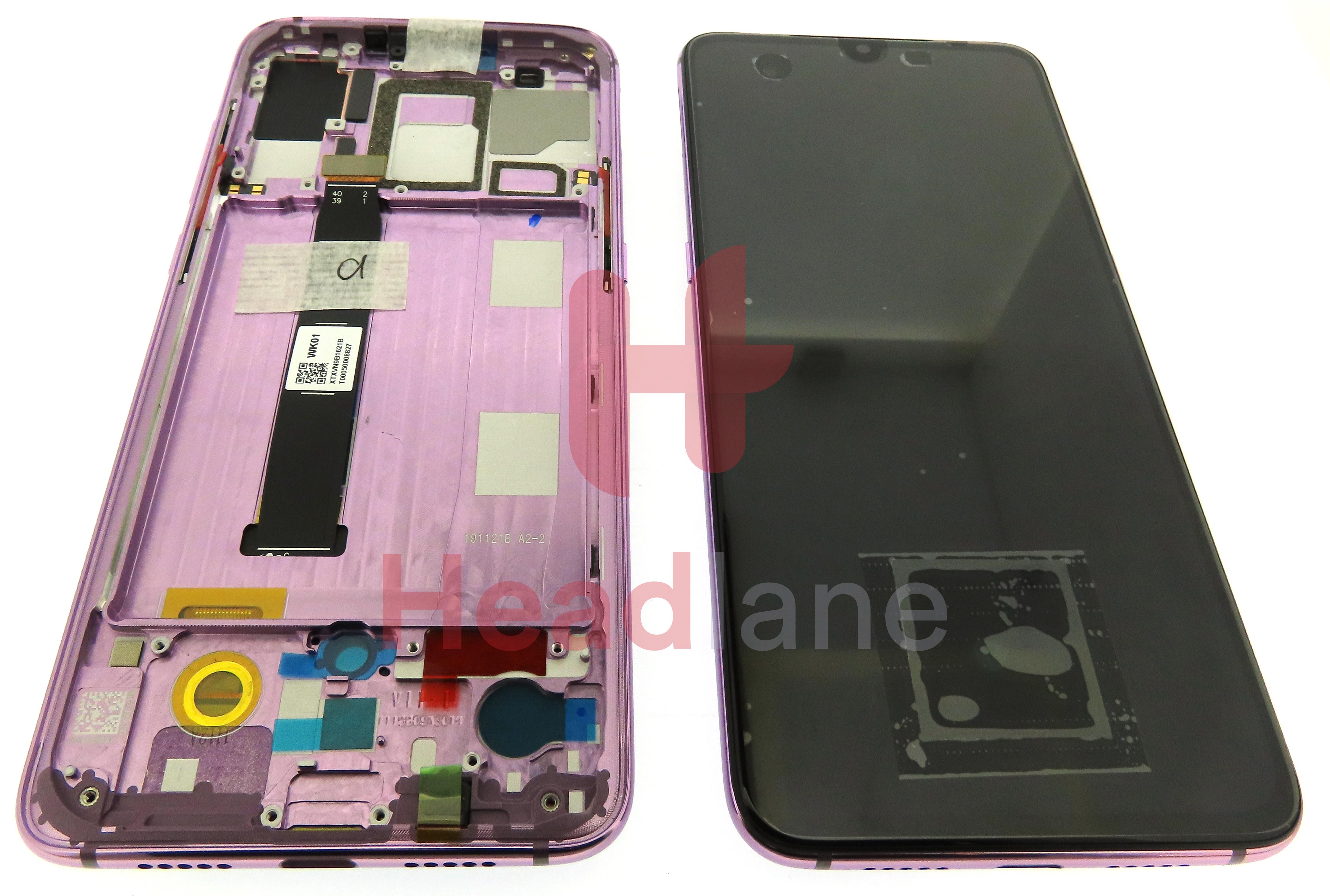 Xiaomi Mi 9 LCD Display / Screen + Touch - Lavender / Purple