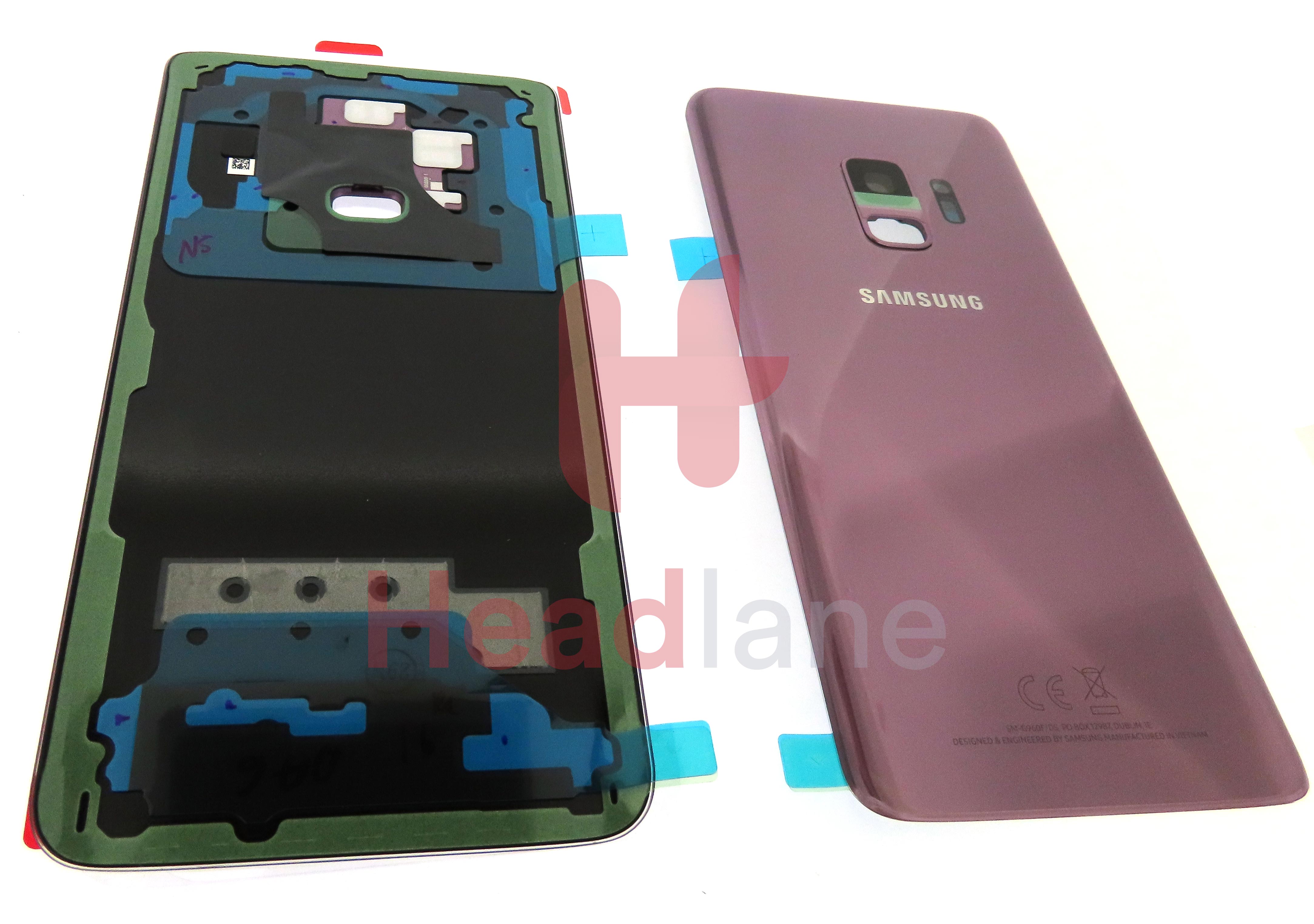 Samsung SM-G960F Galaxy S9 Hybrid SIM Battery Cover - Purple