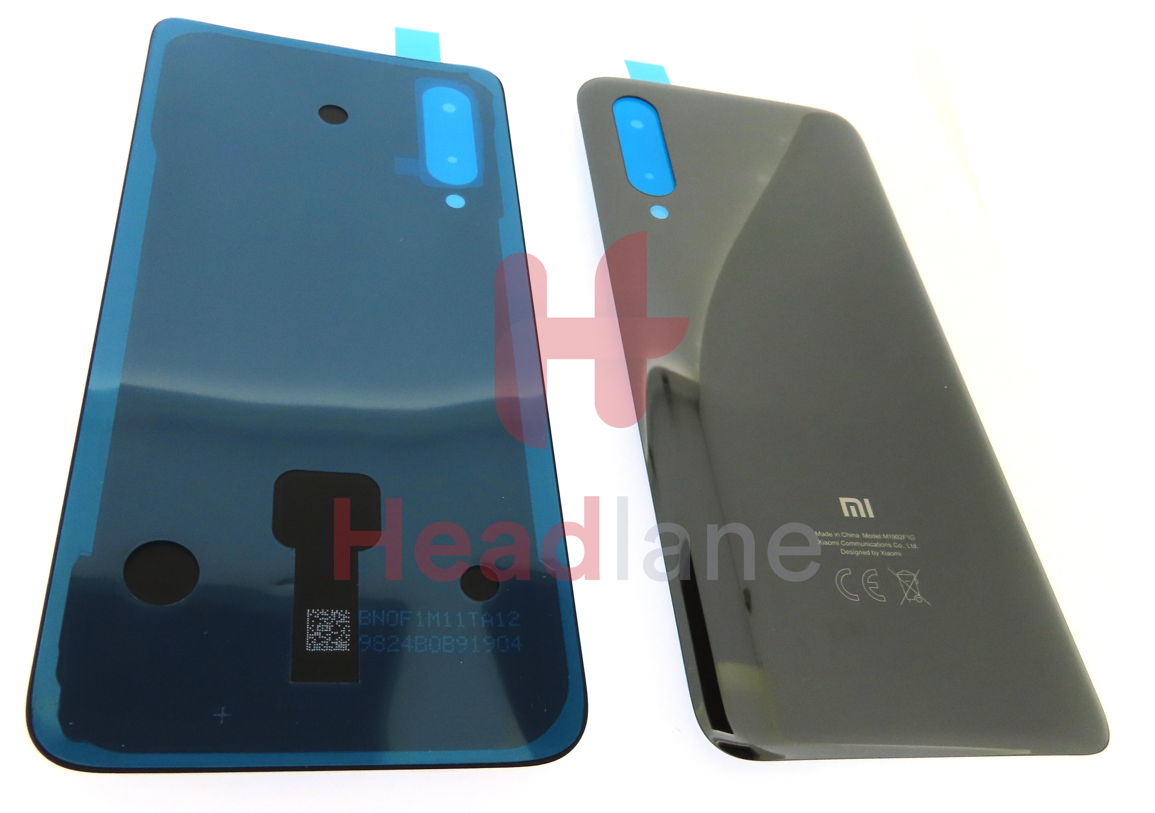 Xiaomi Mi 9 Back / Battery Cover - Tarnish / Black