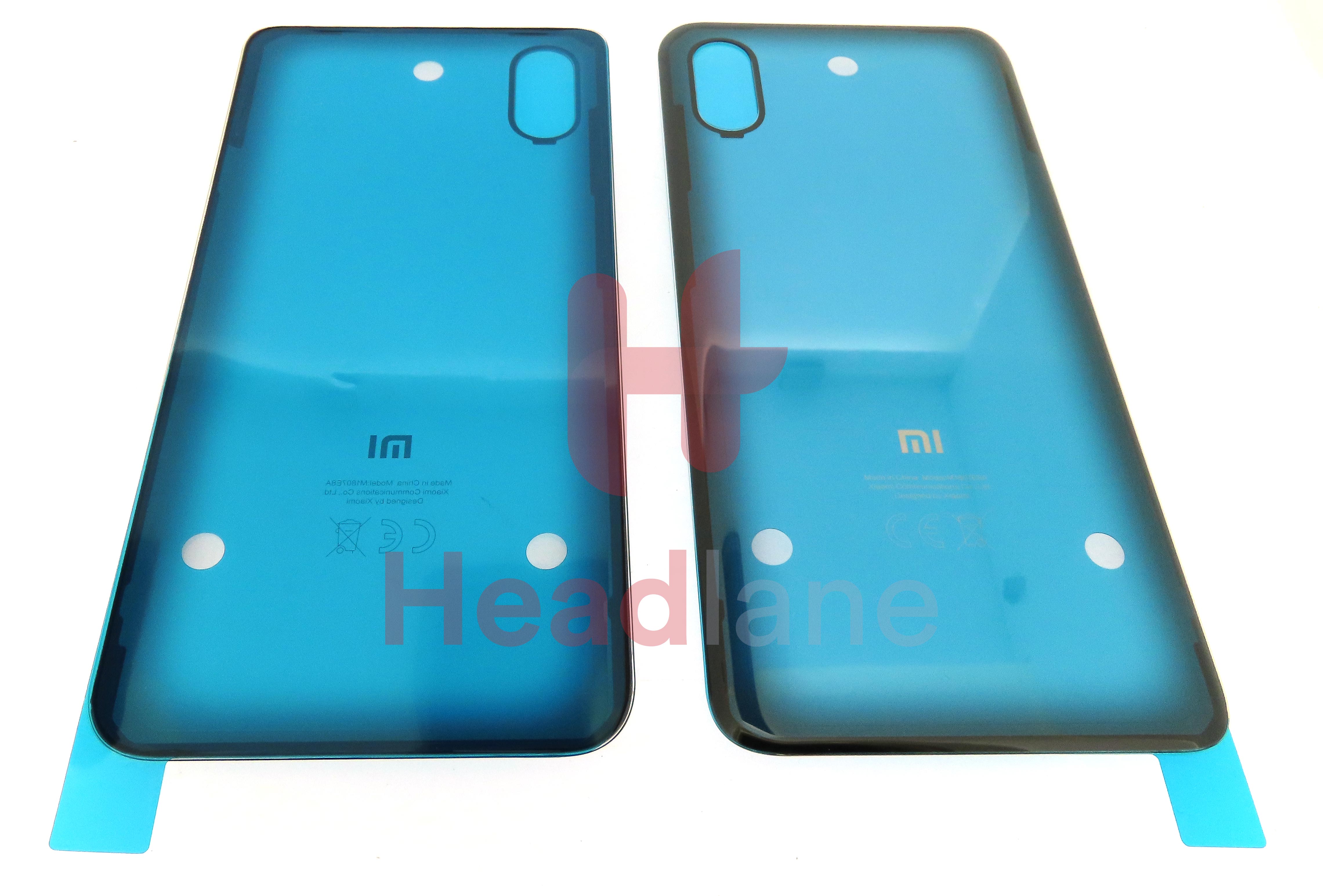 Xiaomi Mi 8 Pro Back / Battery Cover - Transparent Black