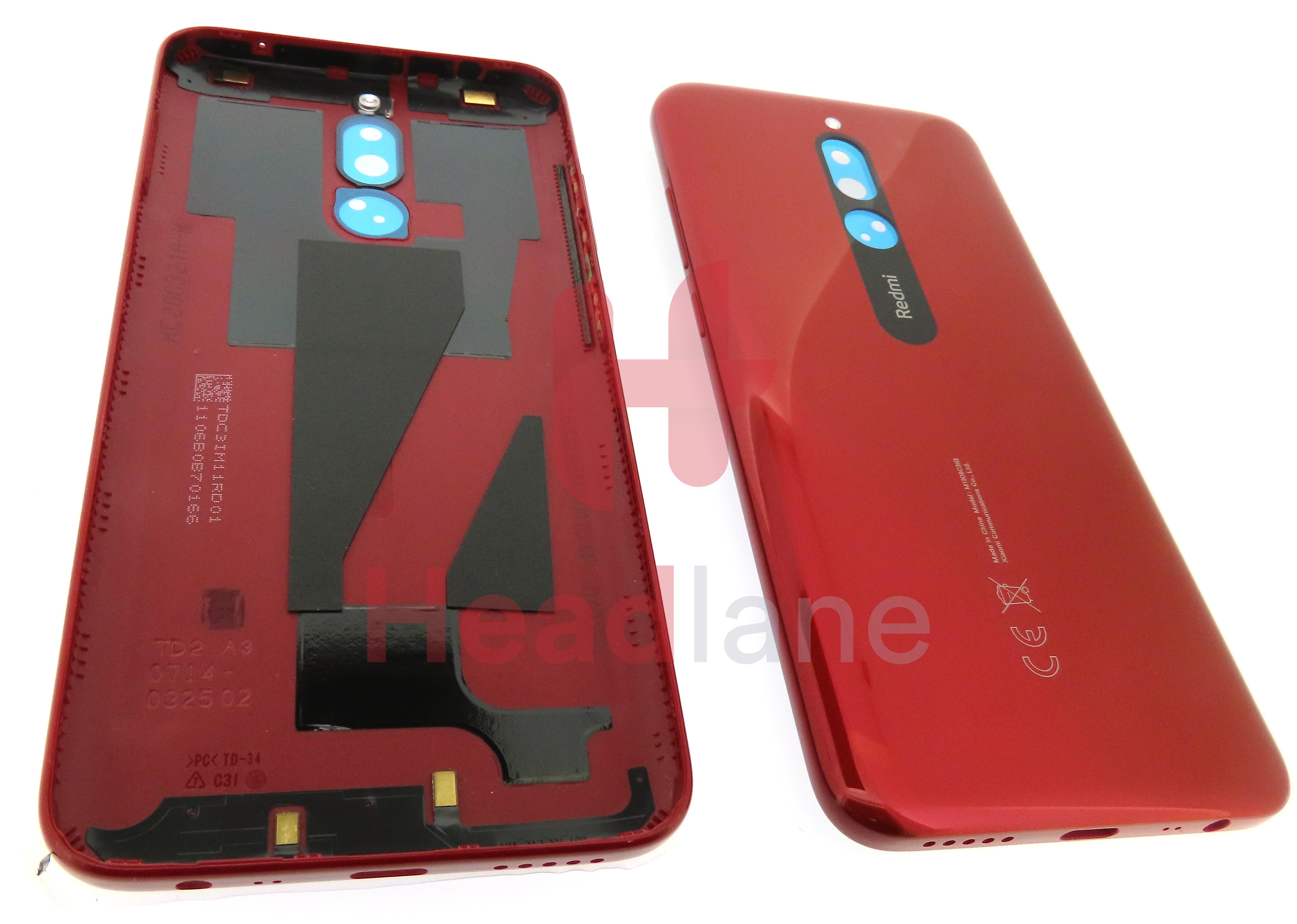 Xiaomi Redmi 8 Back / Battery Cover - Ruby Red