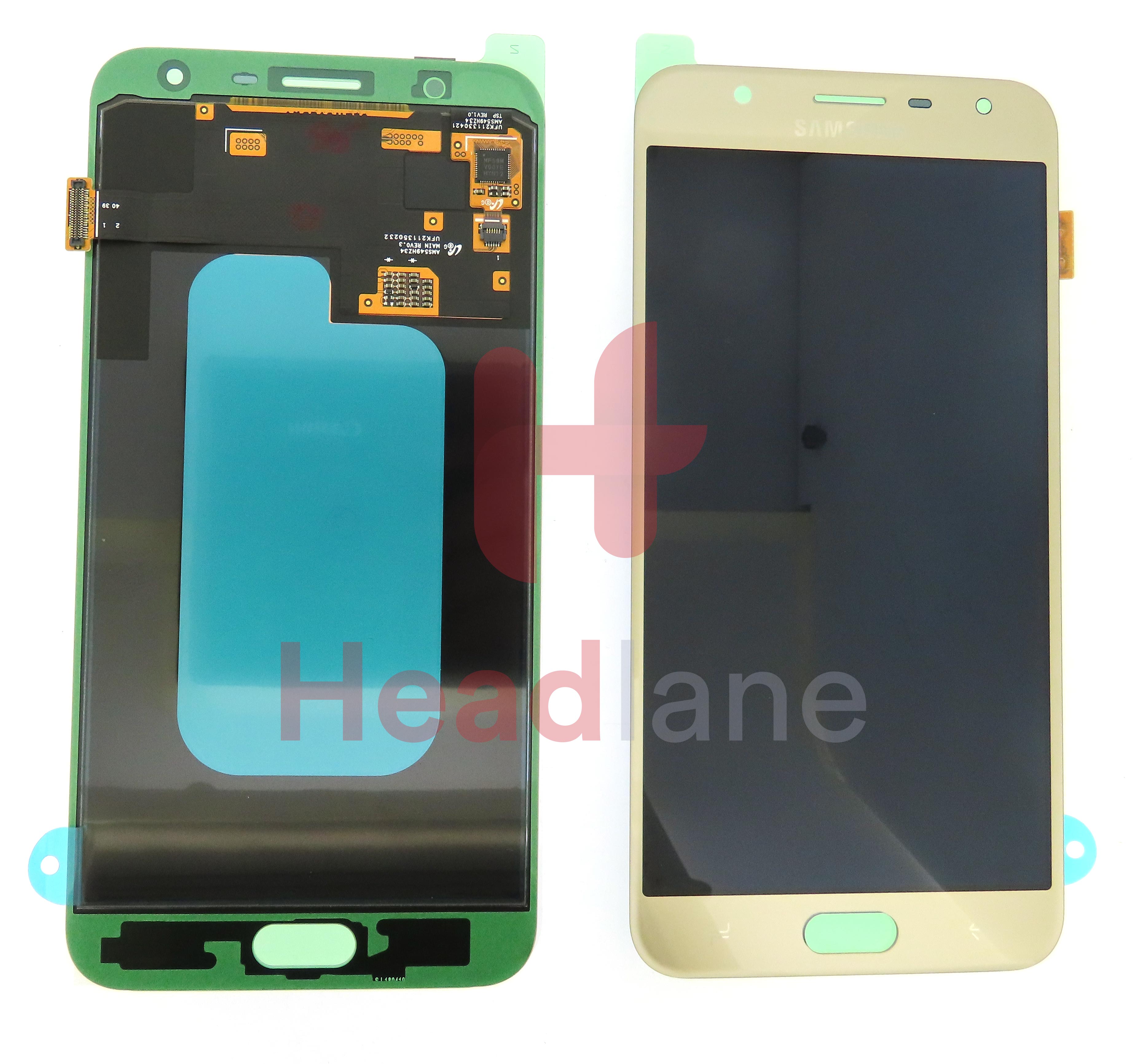 Samsung SM-J720 Galaxy J7 Duo LCD Display / Screen + Touch - Gold
