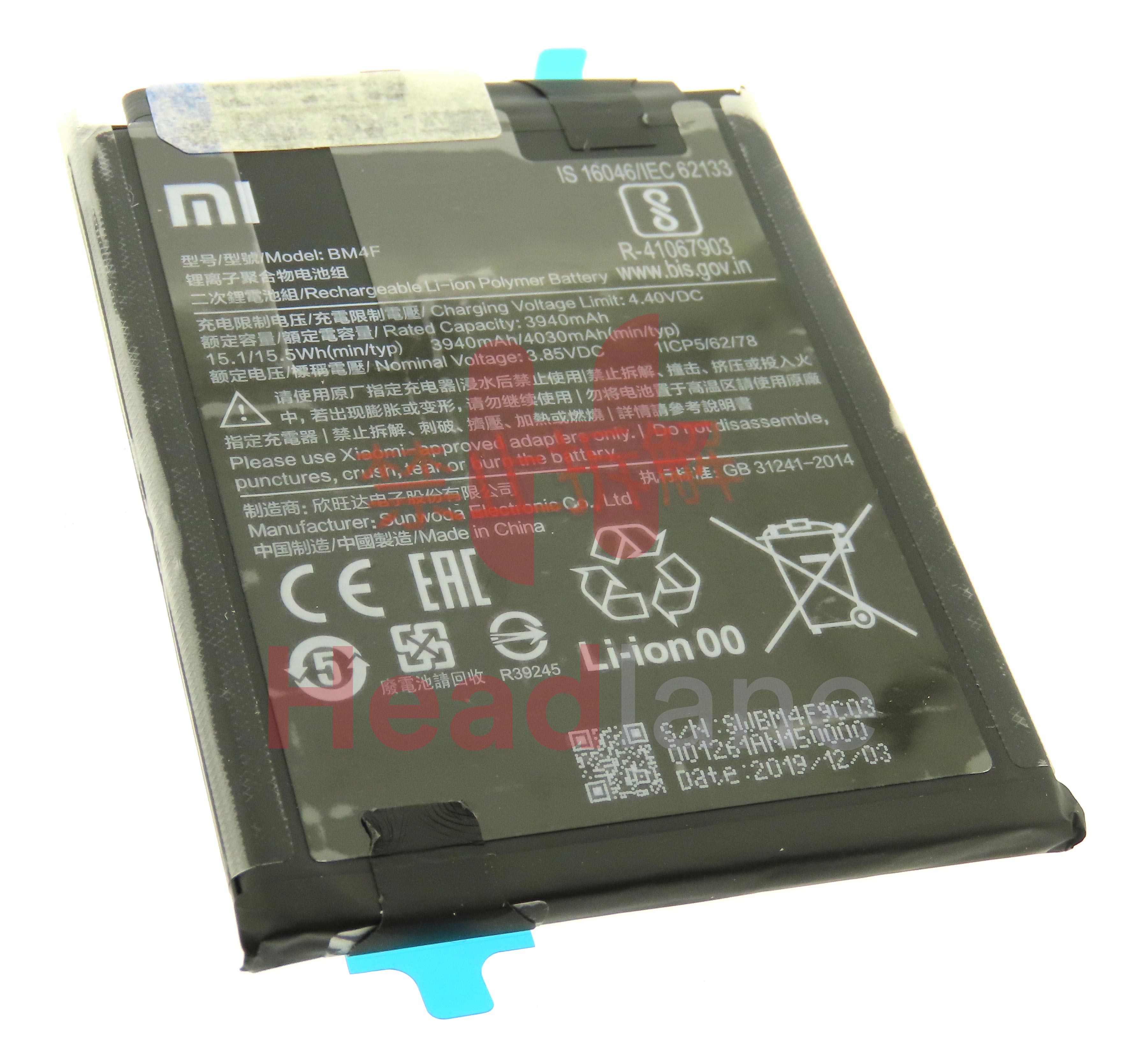 Batteria Per Mi A3 Batteria Ricambio BM4F Per Xiaomi Mi 9 Lite / Mi CC9 / Mi A3 - 4030 MAh, Litio, Colore Nero Ricambio Batteria Xiaomi CC9 - Foto 3