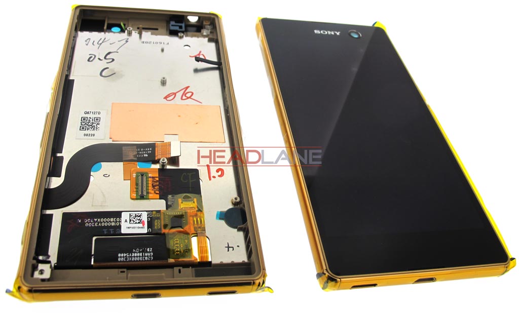 Sony E5603 E5606 Xperia M5 LCD / Touch - Gold