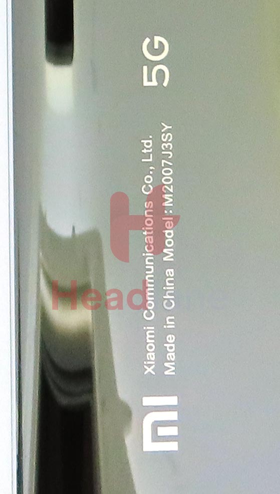 Xiaomi Mi 10T 5G / Mi 10T Pro 5G Back / Battery Cover - Black