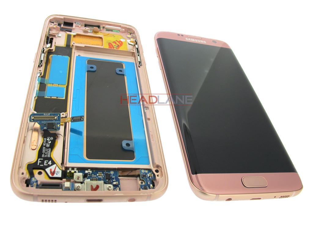 Samsung SM-G935F Galaxy S7 Edge LCD / Touch - Pink Gold
