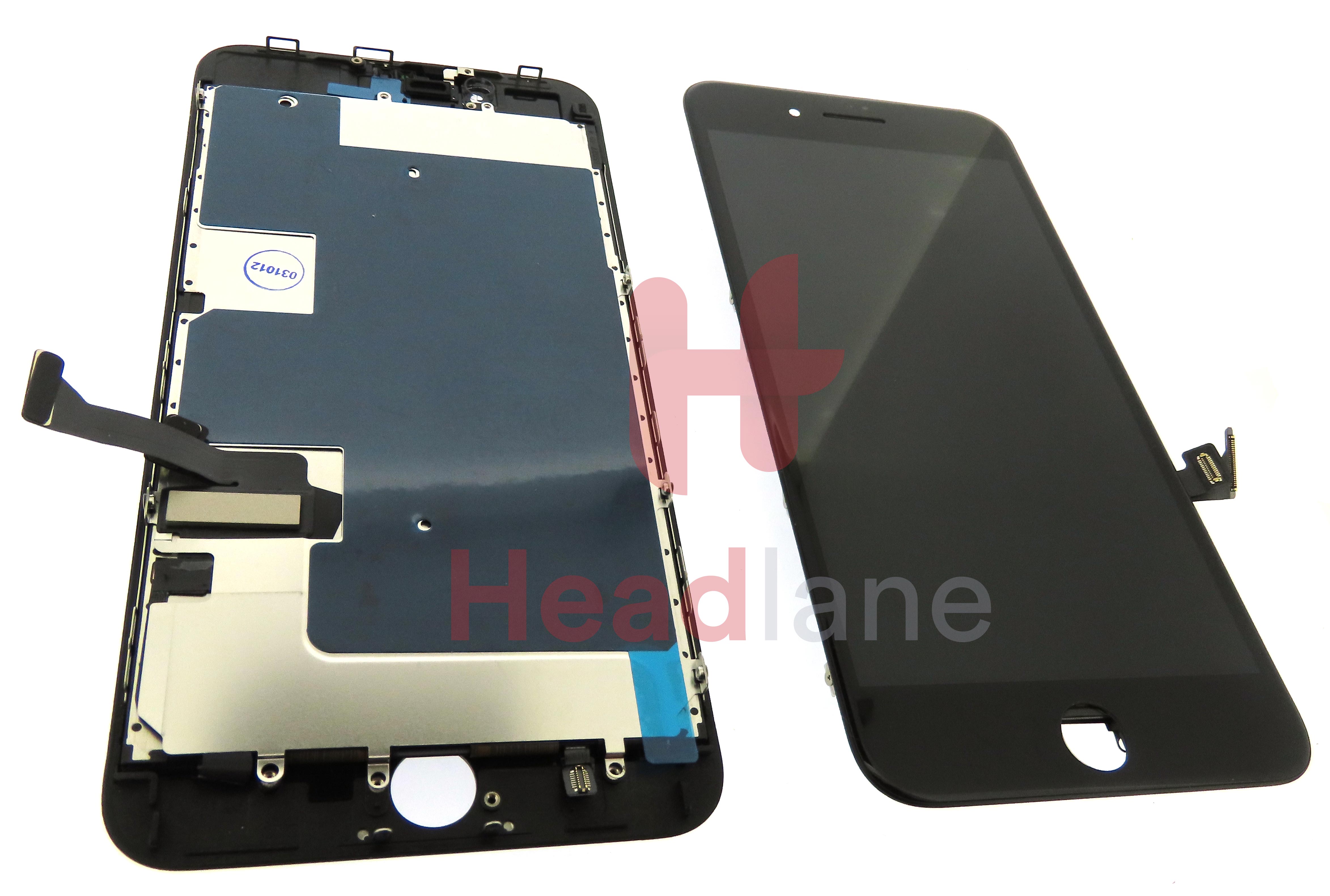 Apple iPhone 8 Plus LCD Display / Screen (Premium) - Black (ZY)