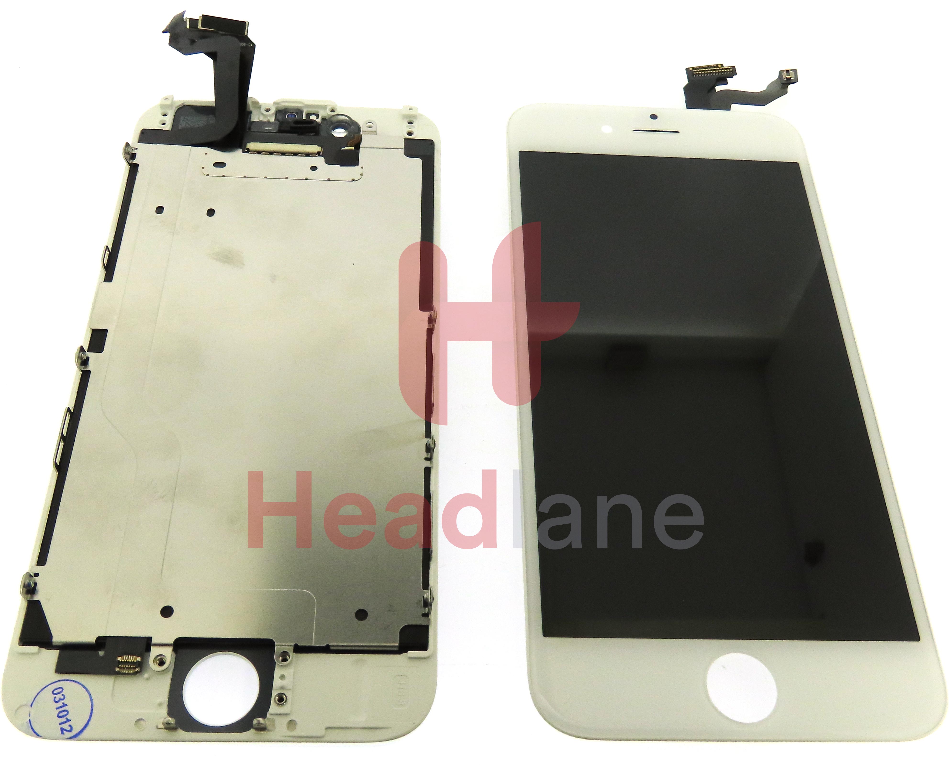 Apple iPhone 6 LCD Display / Screen (FOG) - White (ZY)