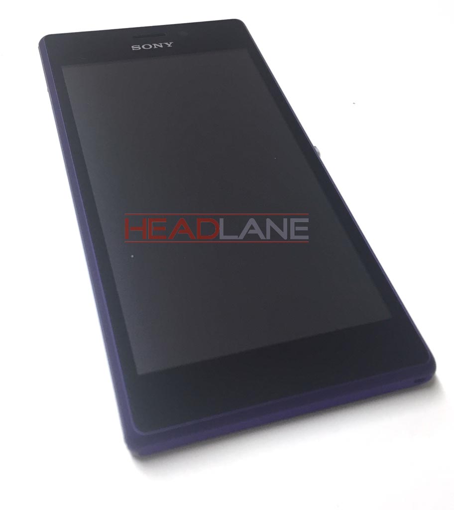Sony D2305 / D2306 Xperia M2 LCD / Touch - Purple