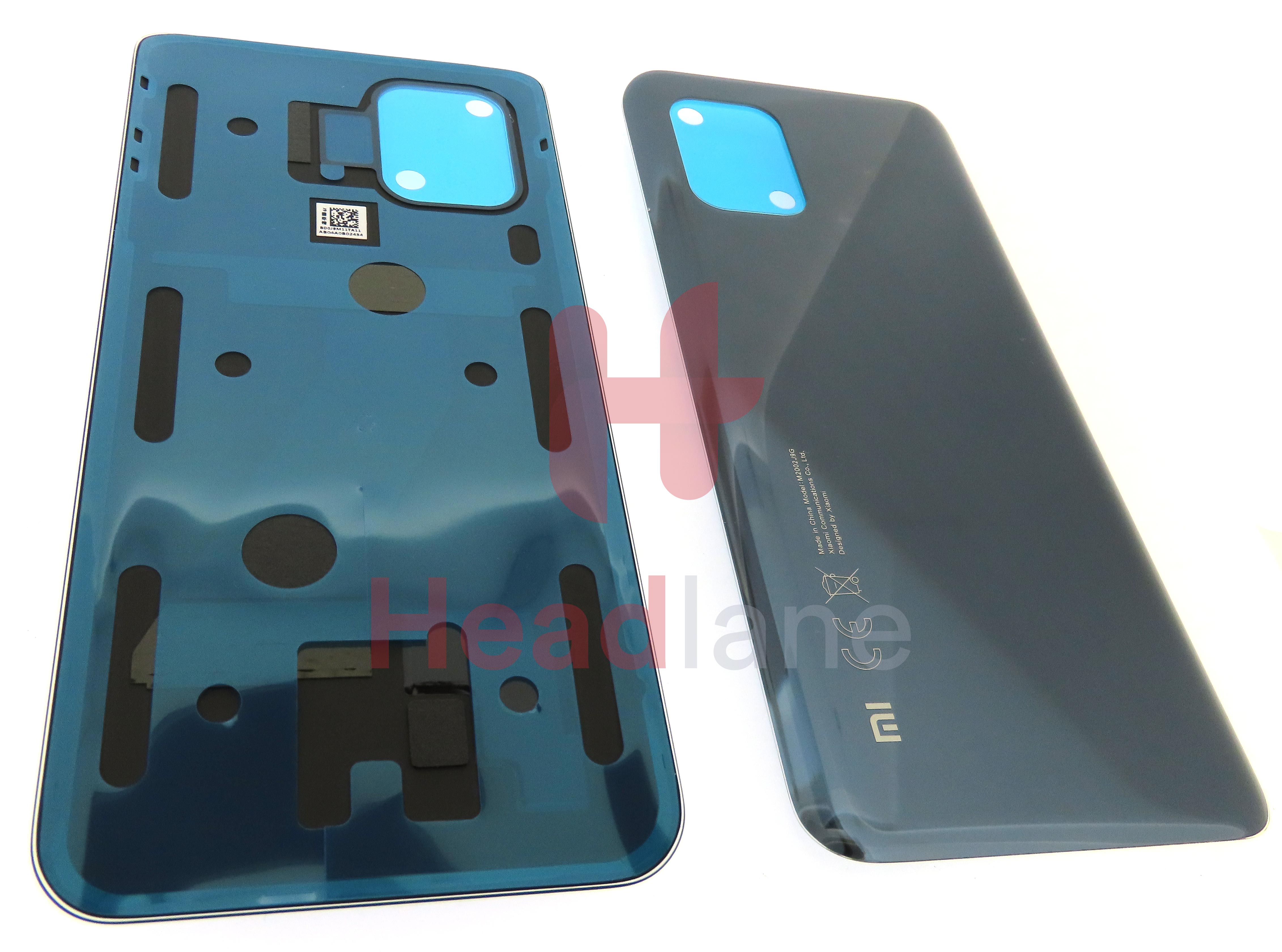 Xiaomi Mi 10 Lite 5G Back / Battery Cover - Tarnish / Black
