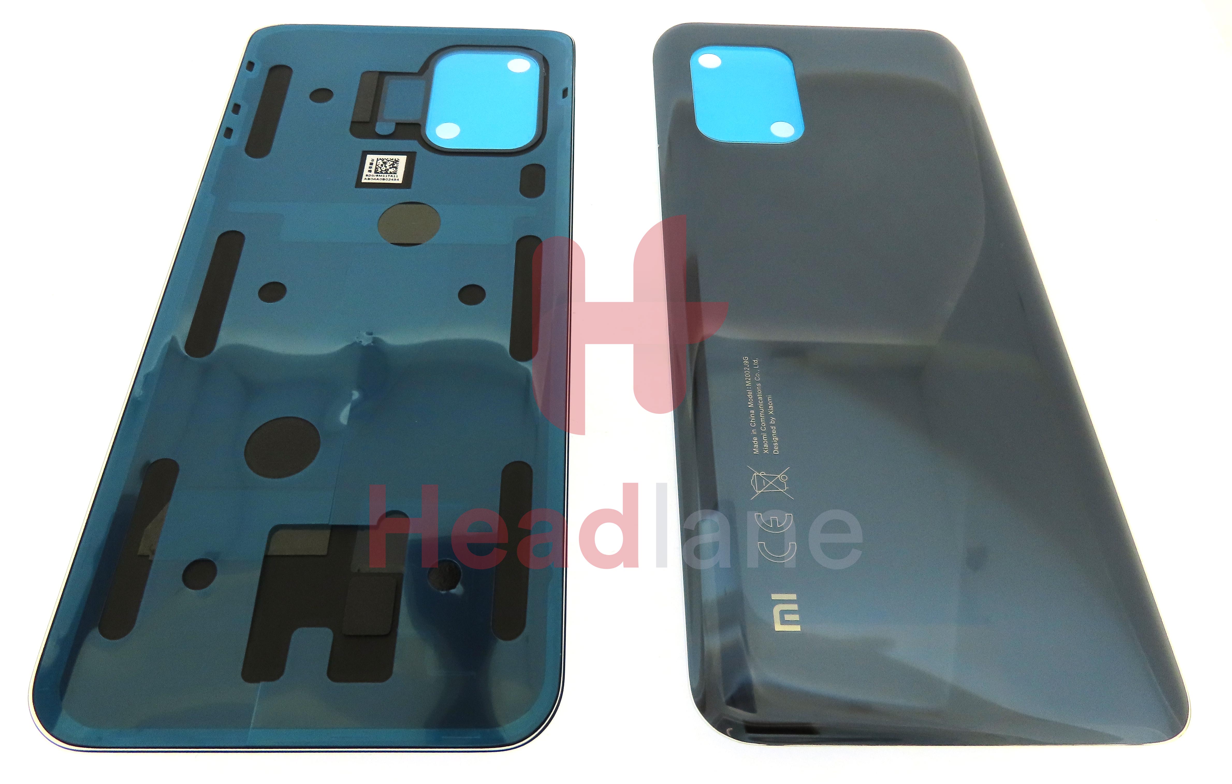 Xiaomi Mi 10 Lite 5G Back / Battery Cover - Tarnish / Black