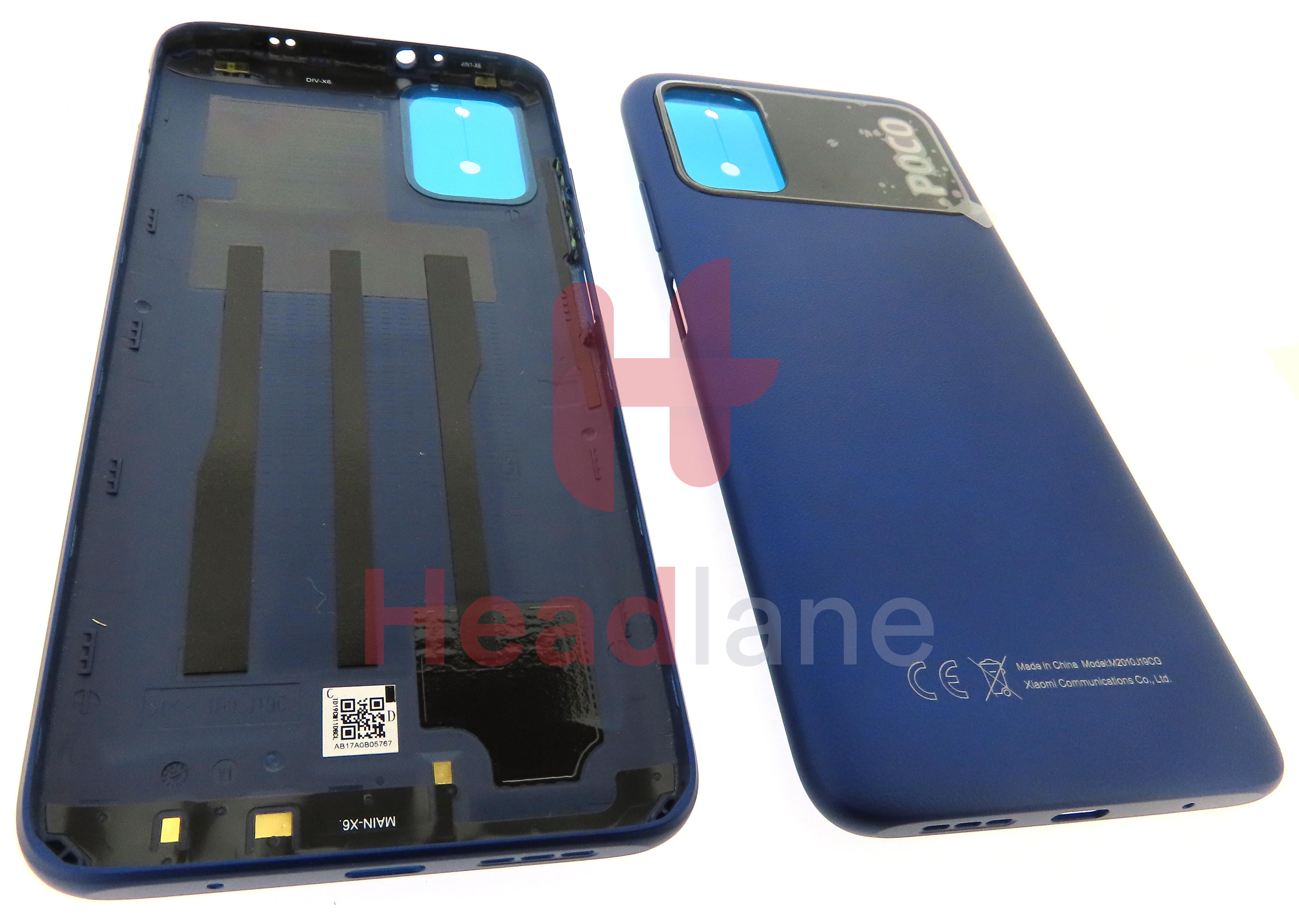 Xiaomi Poco M3 Back / Battery Cover - Blue