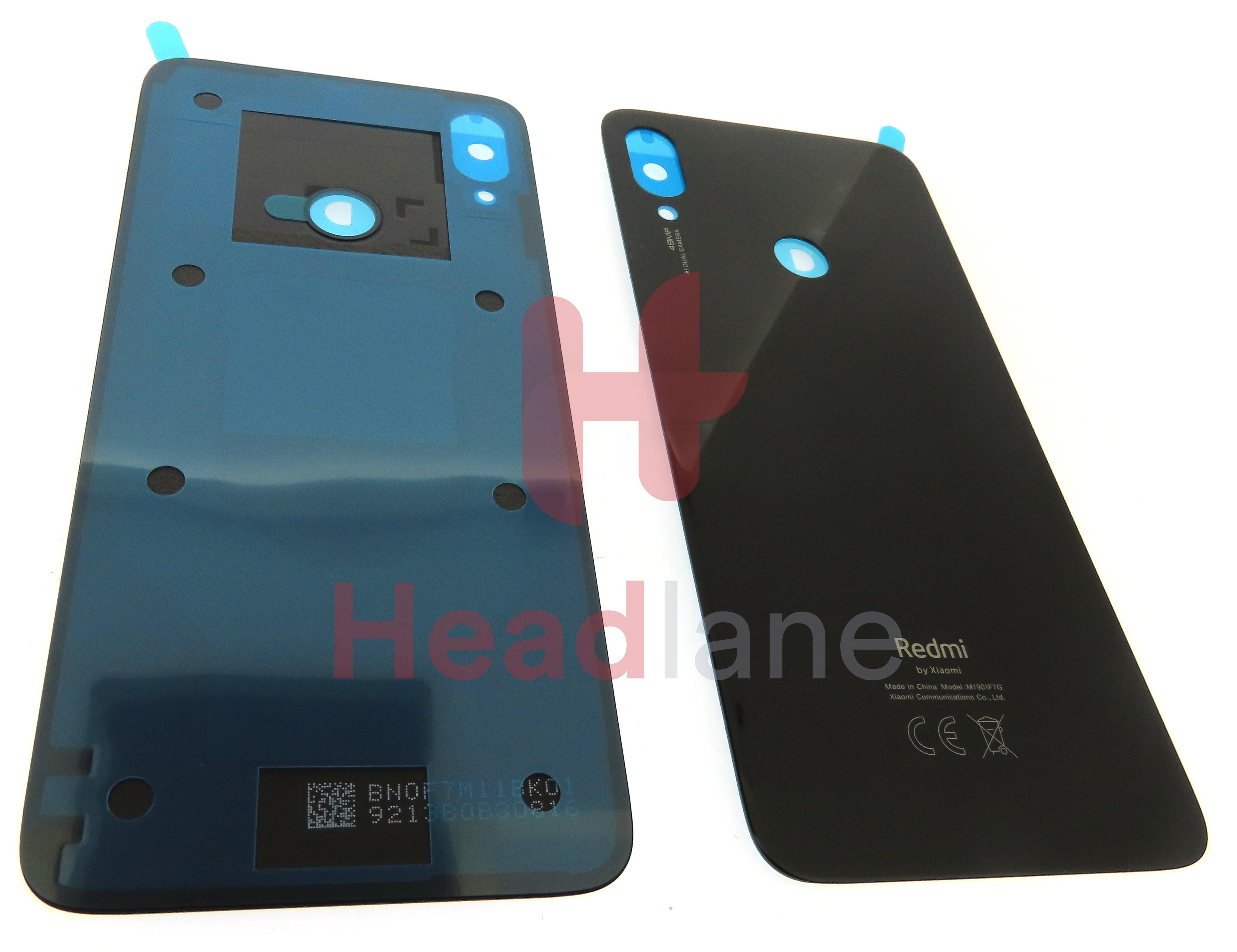 Xiaomi Redmi Note 7 Back / Battery Cover - Black
