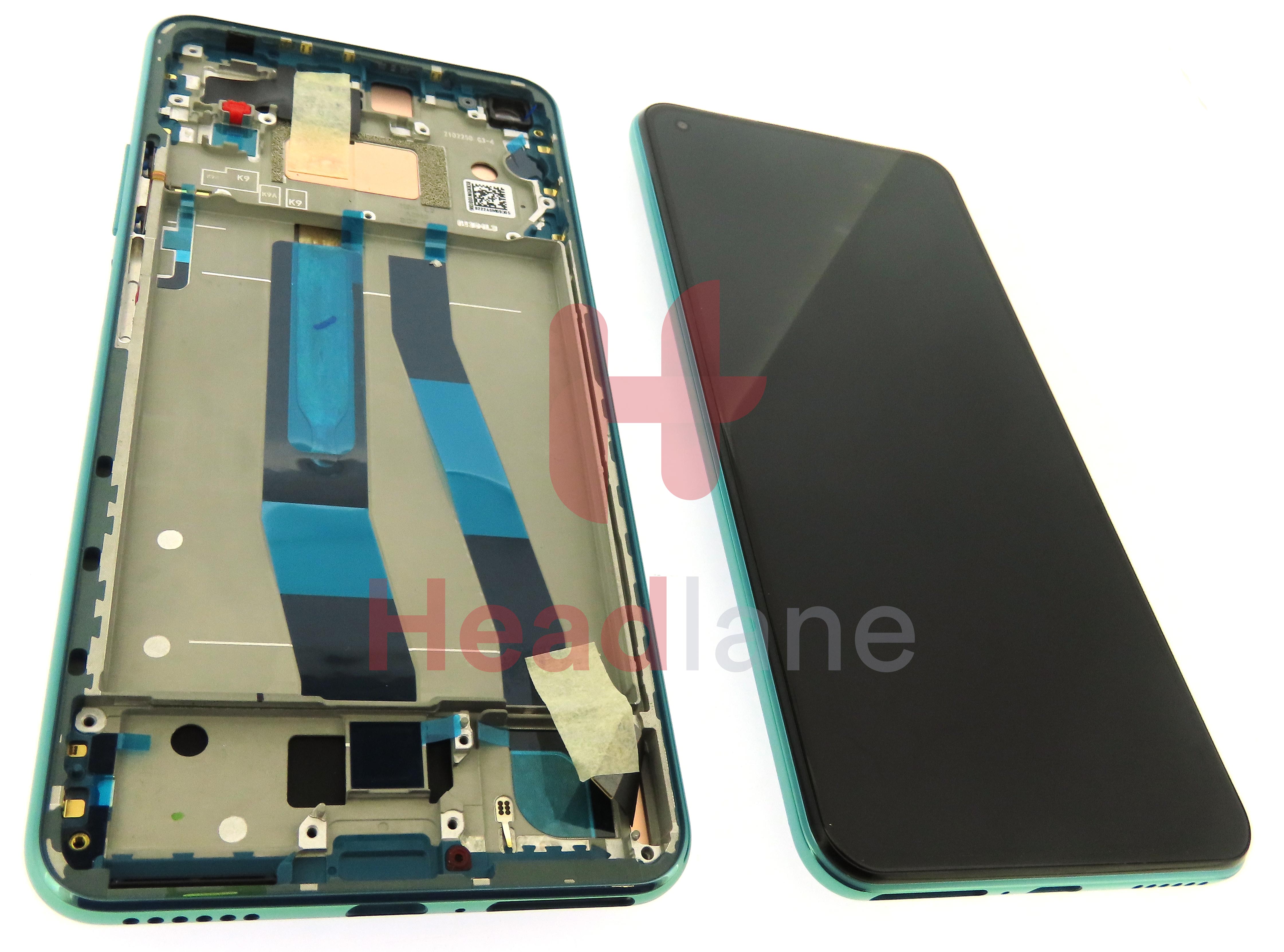 Xiaomi Mi 11 Lite 5G LCD Display / Screen + Touch - Green