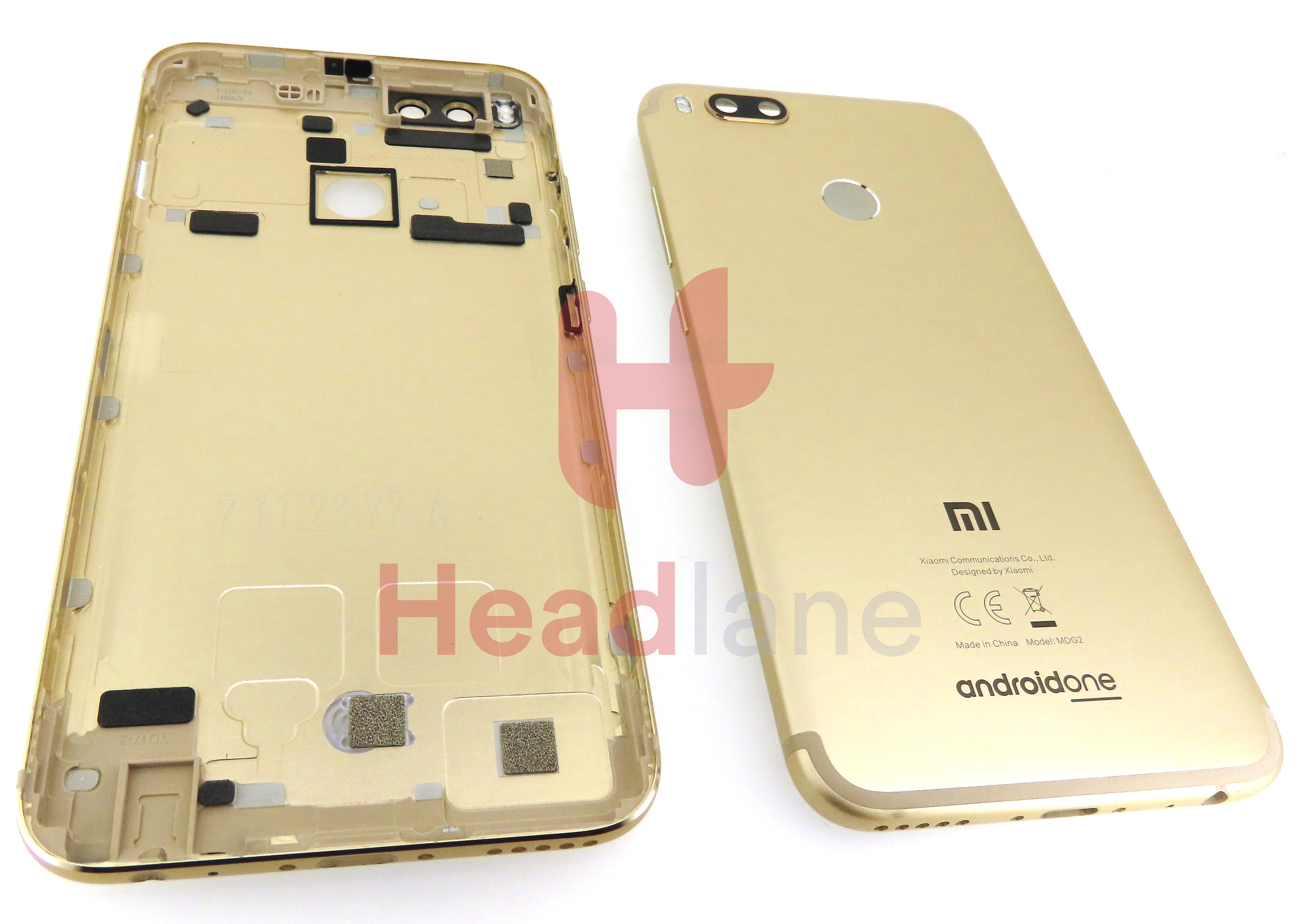Xiaomi Mi A1 Back / Battery Cover - Gold