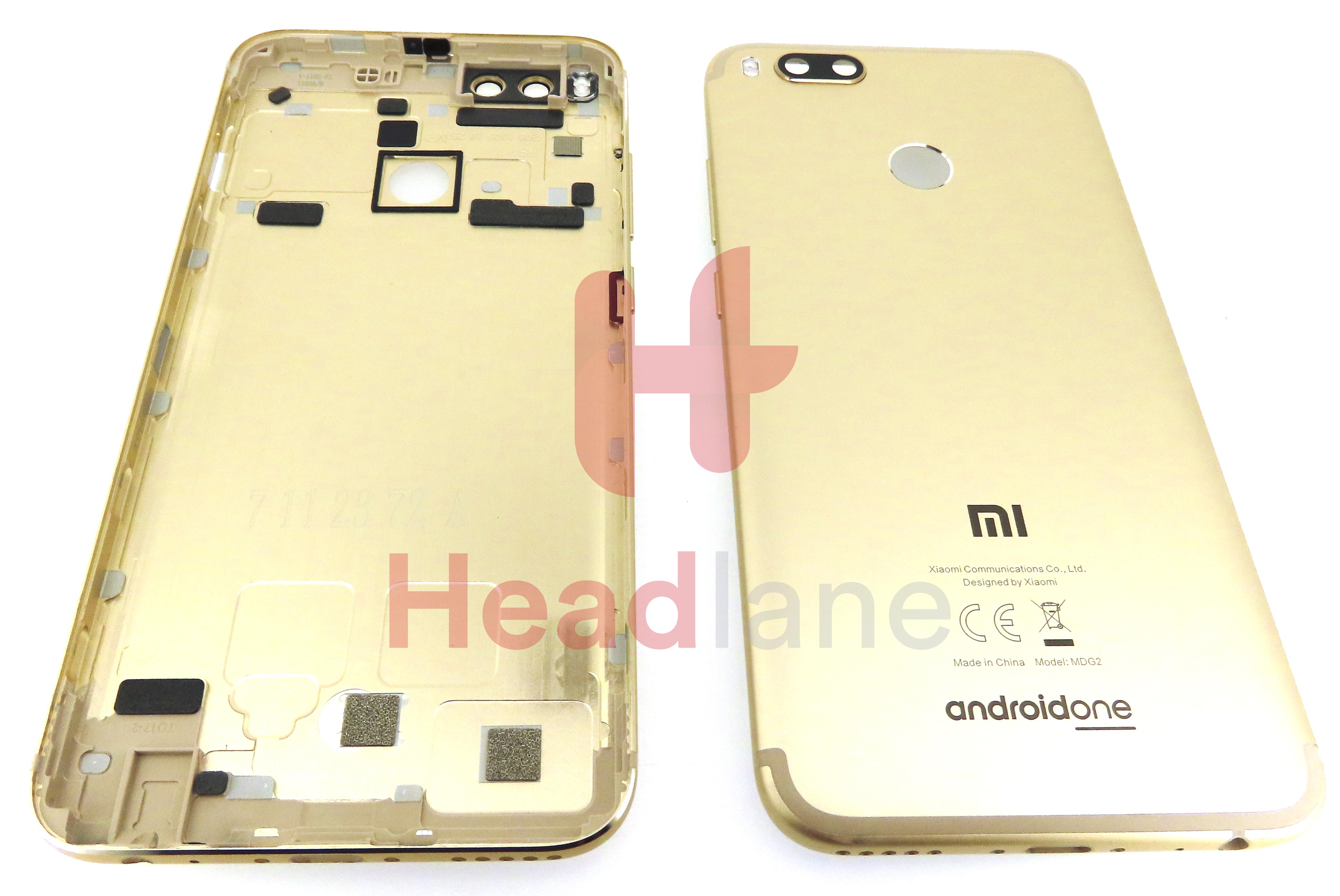 Xiaomi Mi A1 Back / Battery Cover - Gold
