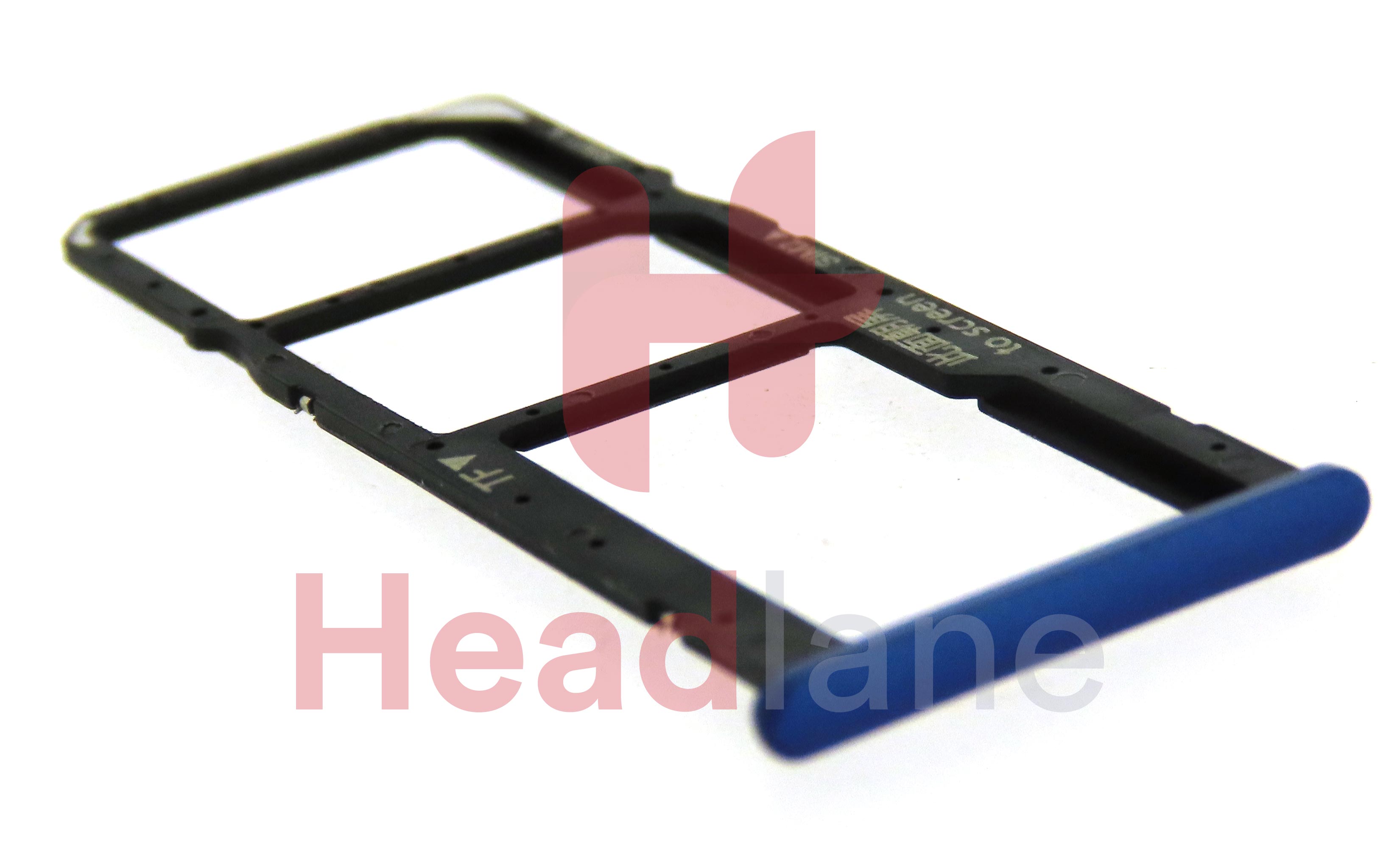 Huawei Y7 (2018) 3 in 1 SIM Card Tray - Blue