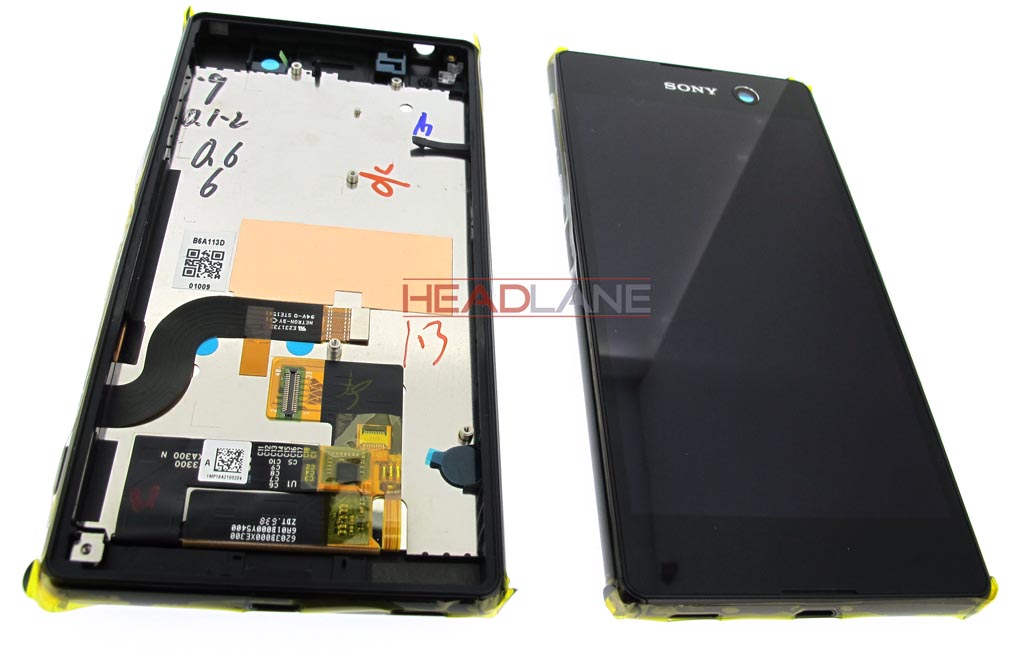 Sony E5603 E5606 Xperia M5 LCD / Touch - Black