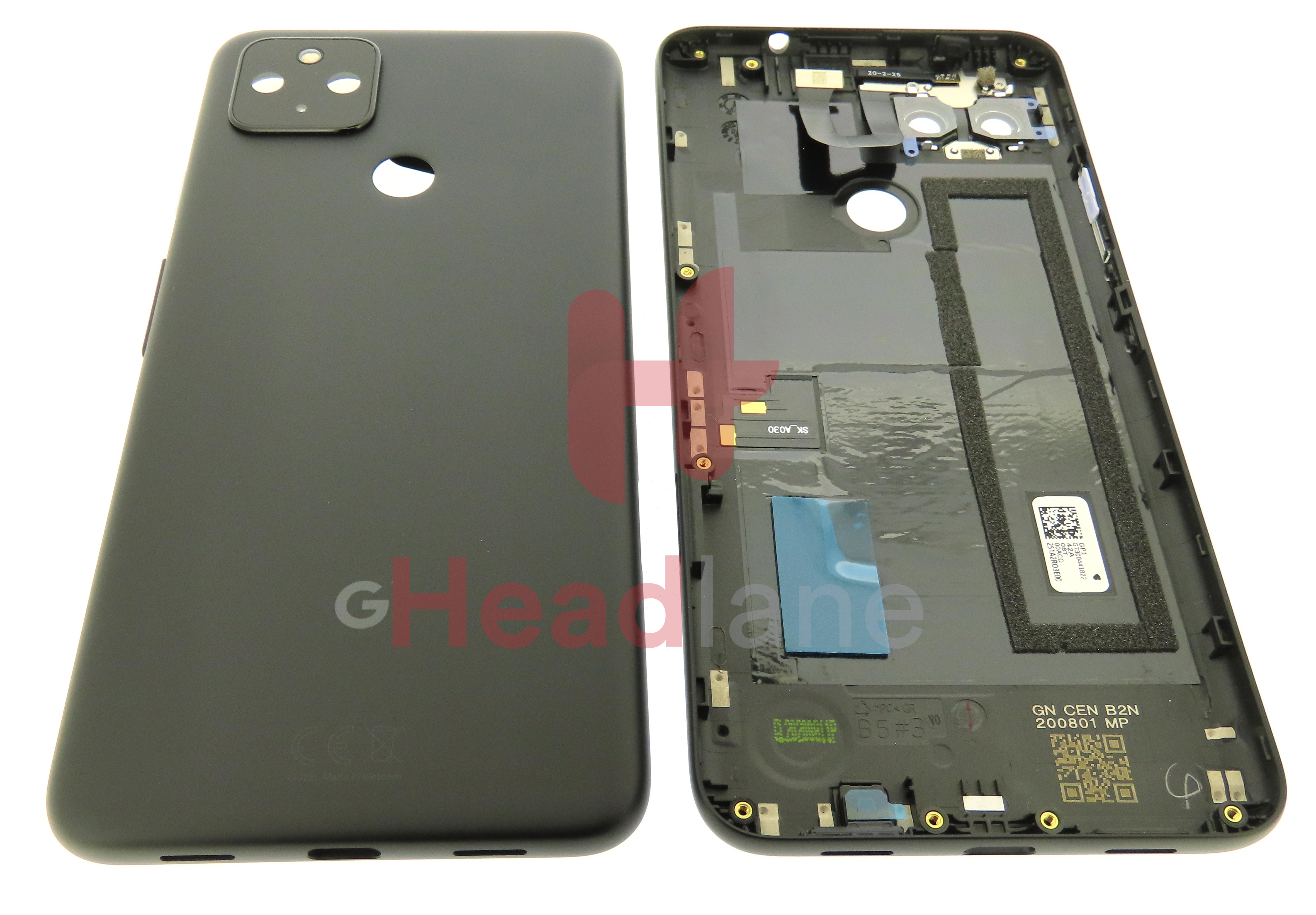 Google Pixel 4A 5G Back / Battery Cover - Black
