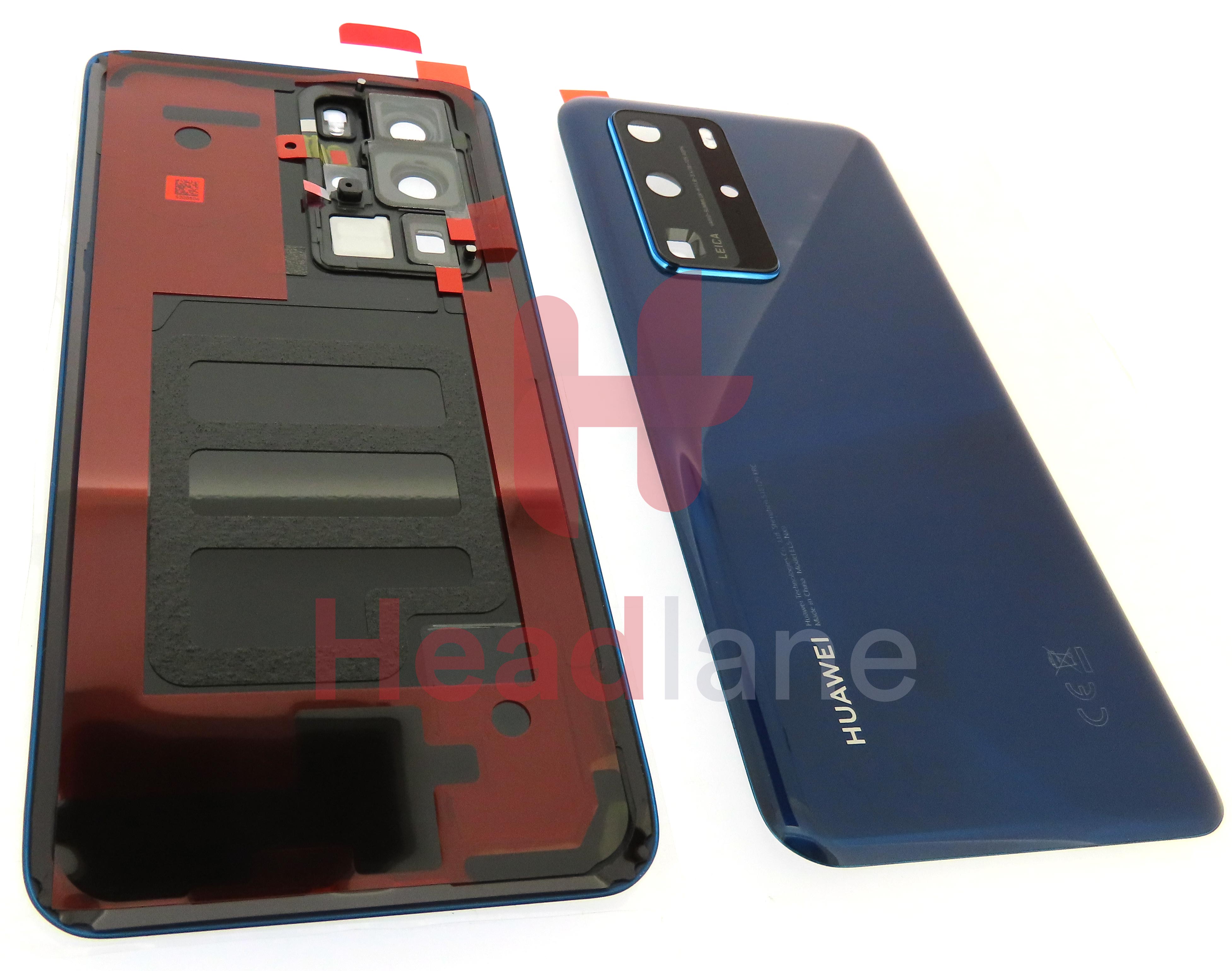 Huawei P40 Pro Back / Battery Cover - Deep Sea Blue