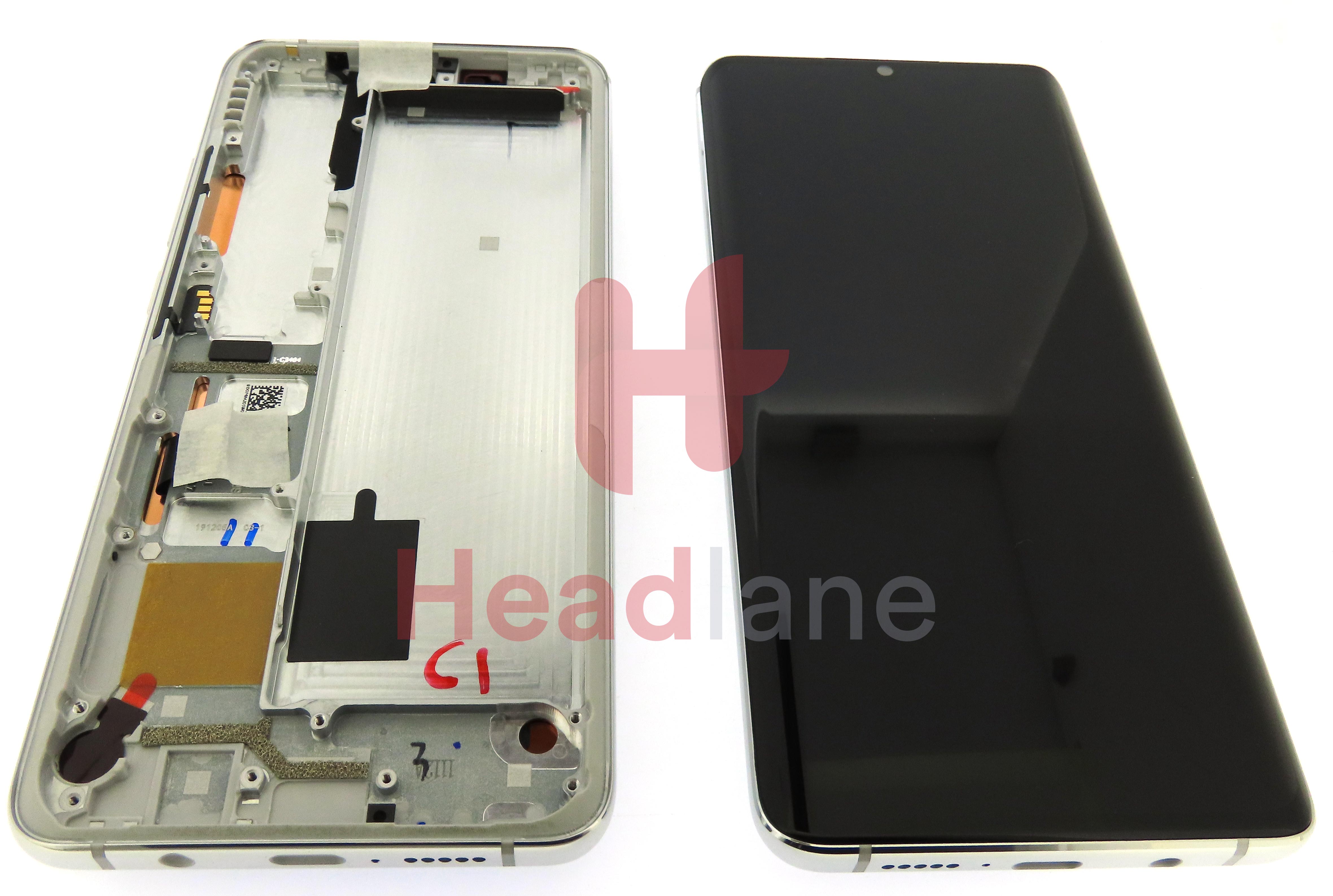 Xiaomi Mi Note 10 / Mi Note 10 Pro LCD Display / Screen + Touch - White
