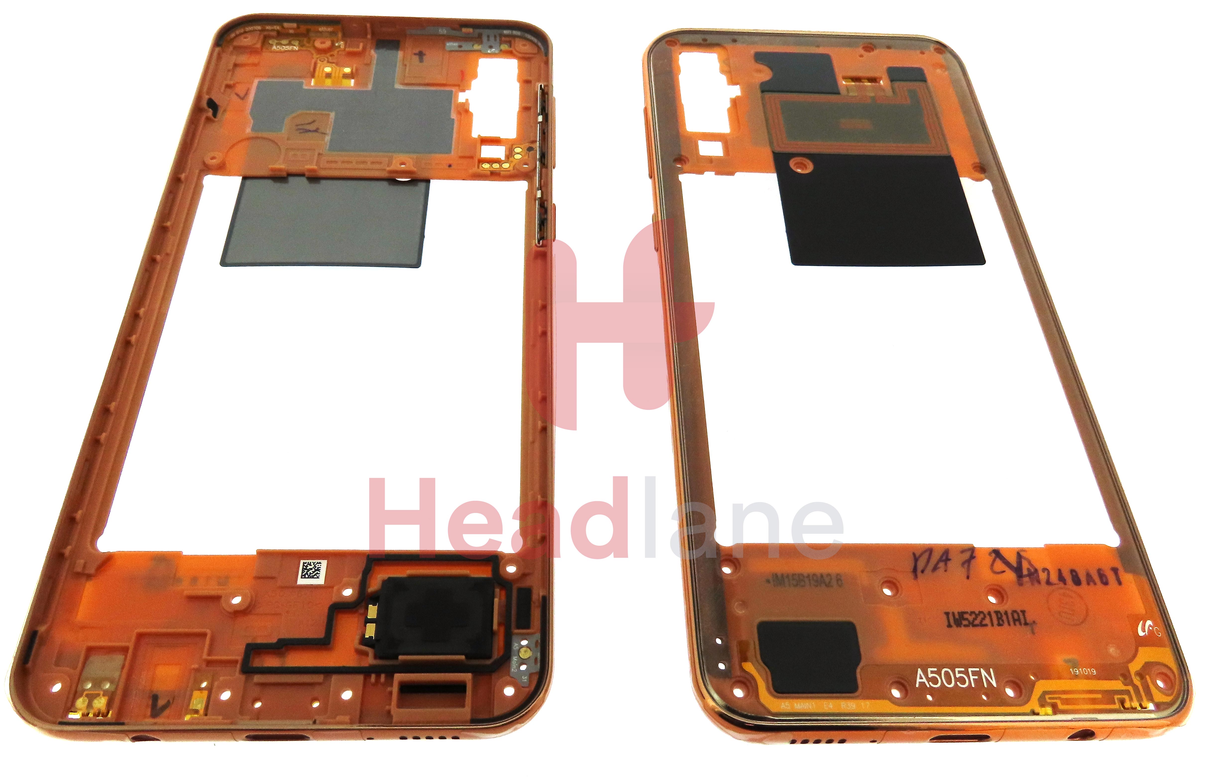Samsung SM-A505 Galaxy A50 Middle Cover / Chassis - Coral