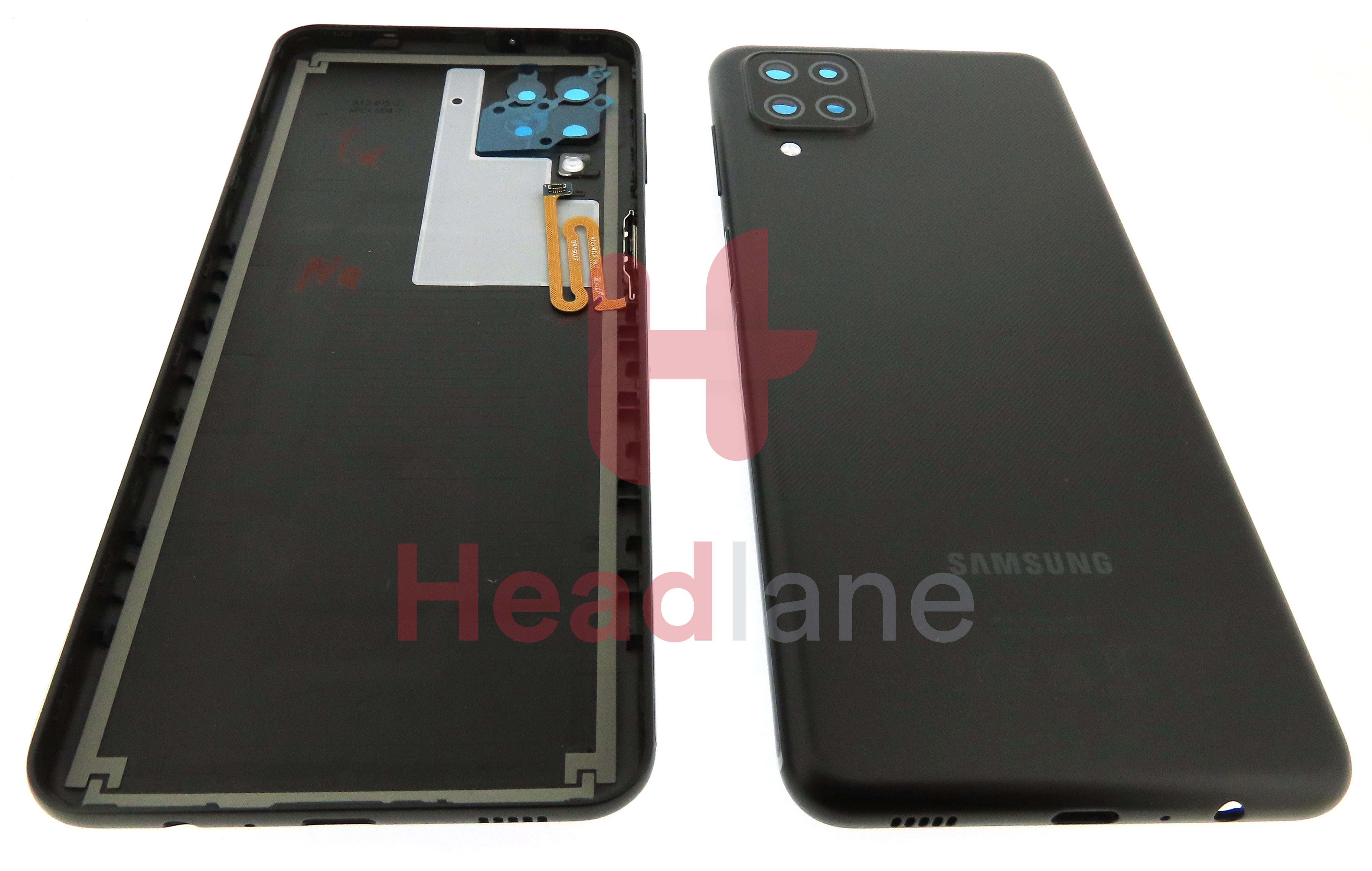 Samsung SM-A127 Galaxy A12 Back / Battery Cover - Black