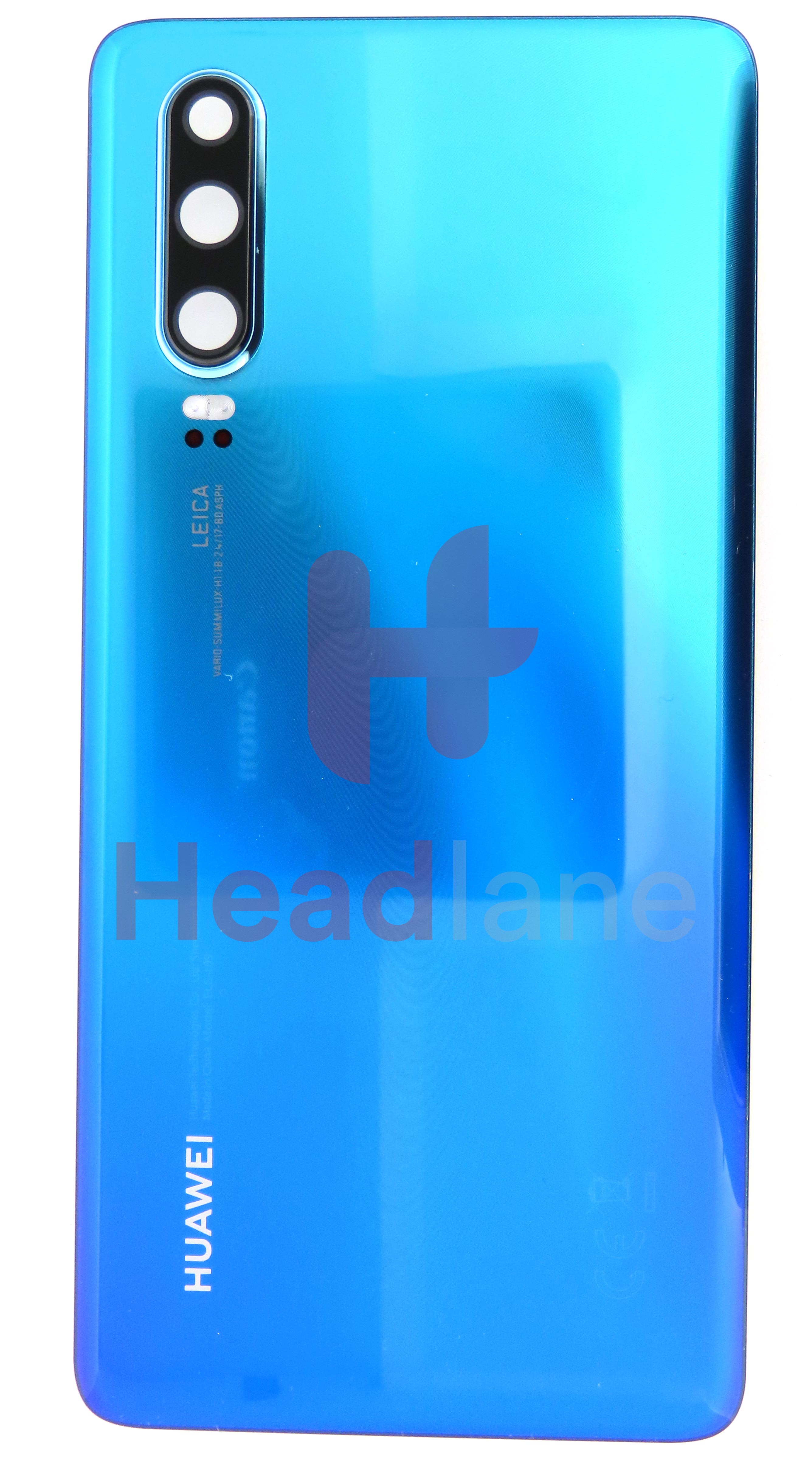 Huawei P30 Back / Battery Cover - Aurora Blue (Single SIM)