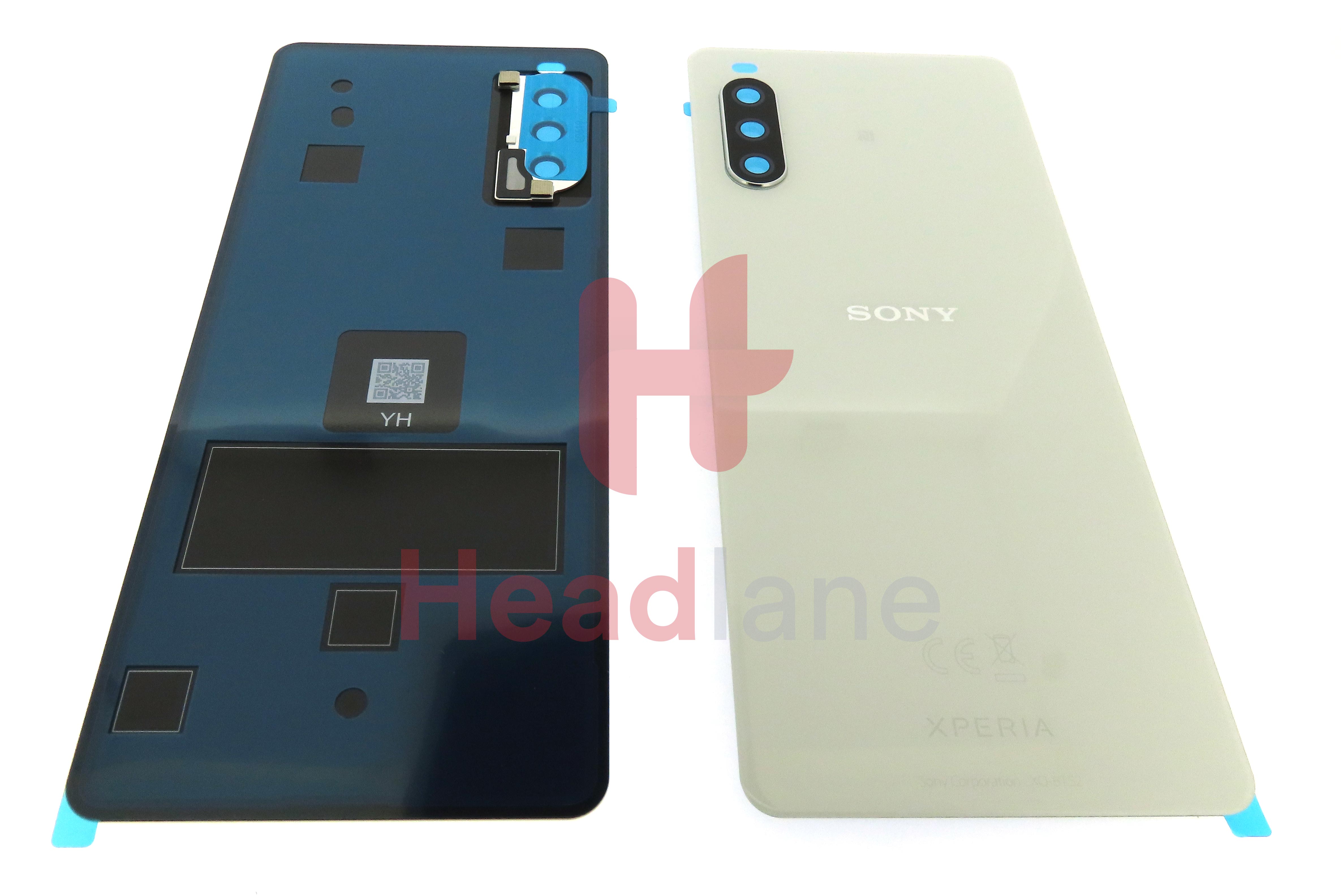 Sony XQ-BT52 Xperia10 III (Dual SIM) Back / Battery Cover - White