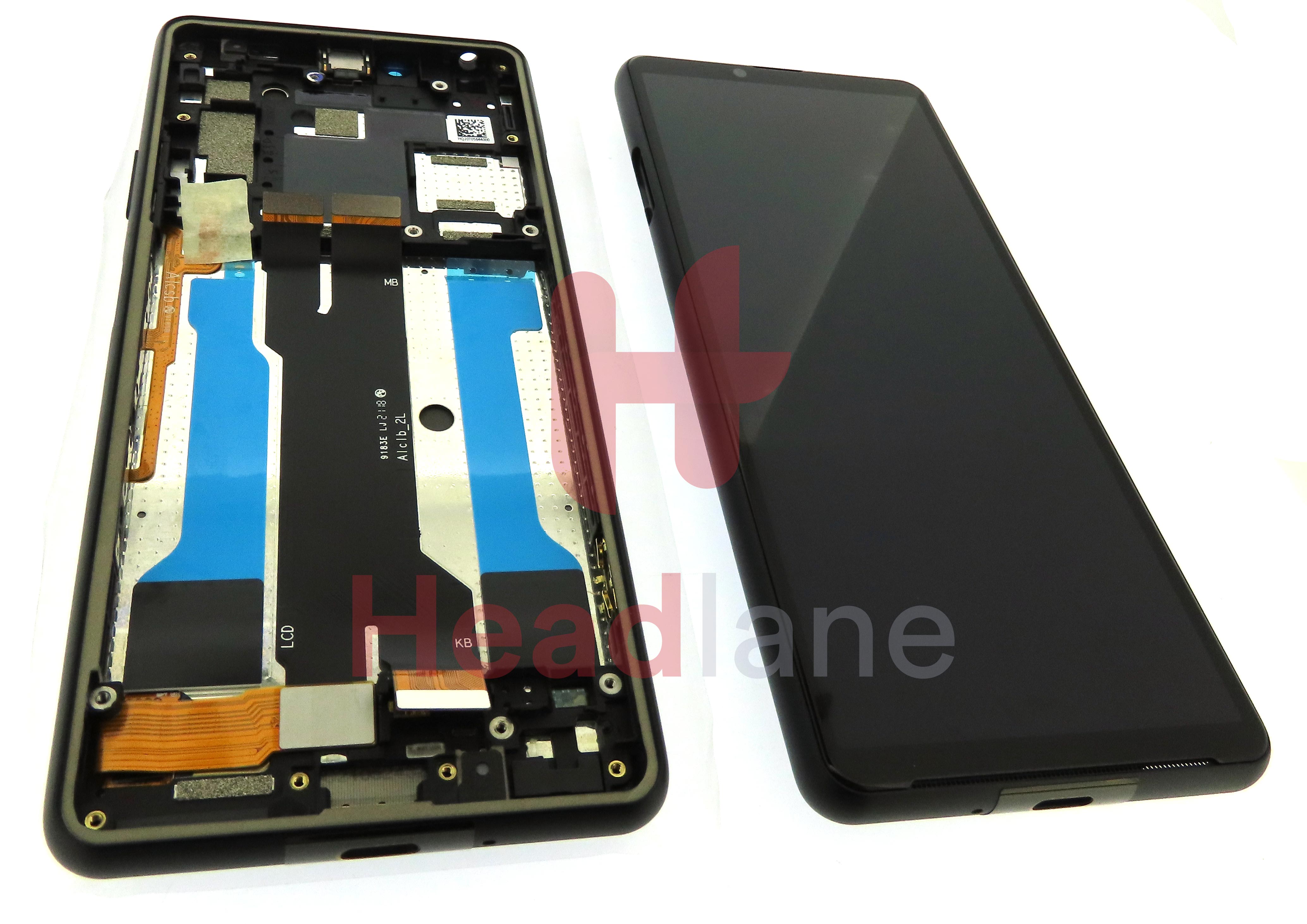 Sony XQ-BT52 Xperia 10 III (Dual SIM) LCD Display / Screen + Touch - Black