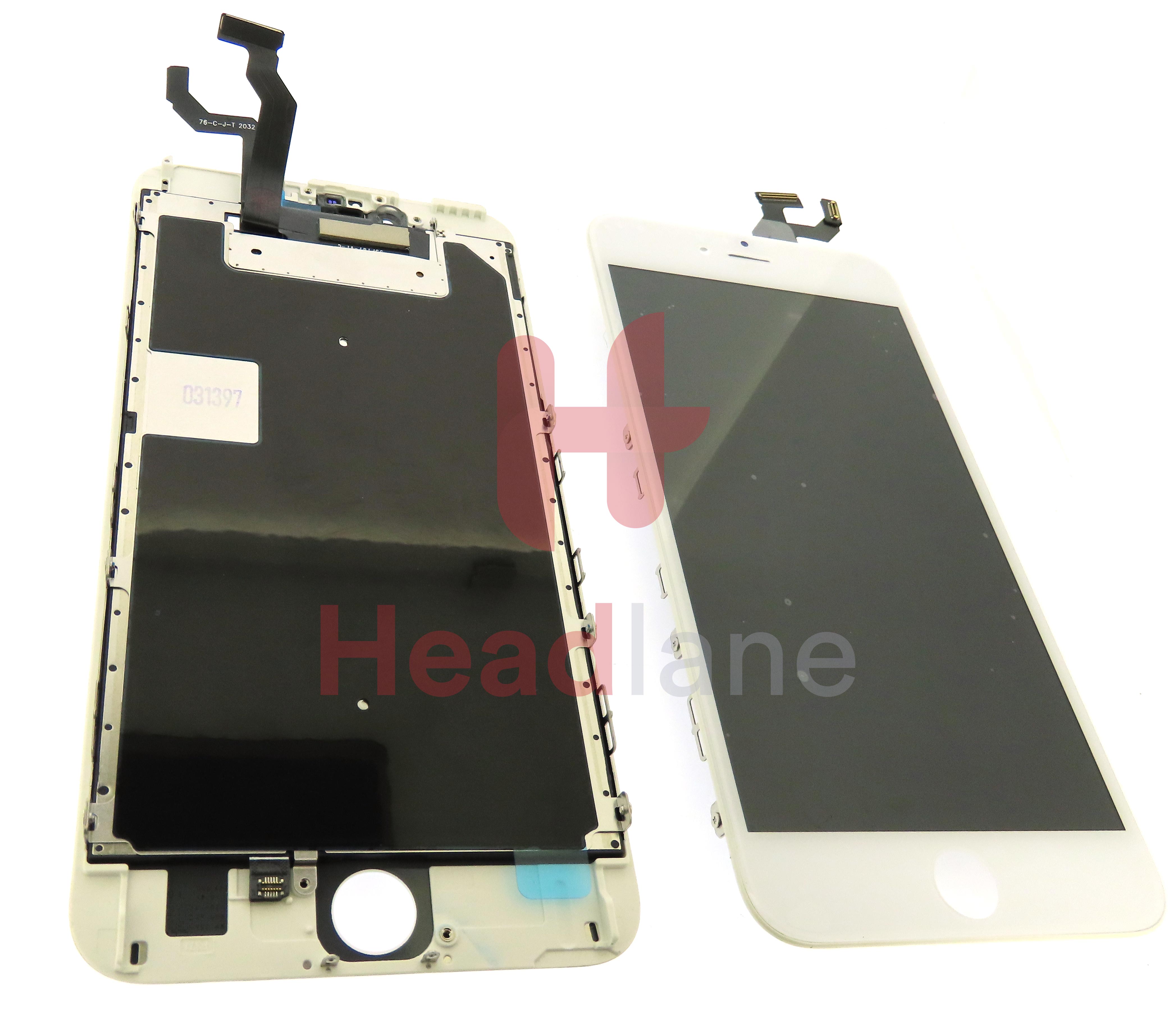 Apple iPhone 6S Plus LCD Display / Screen (Vivid) - White (ZY)