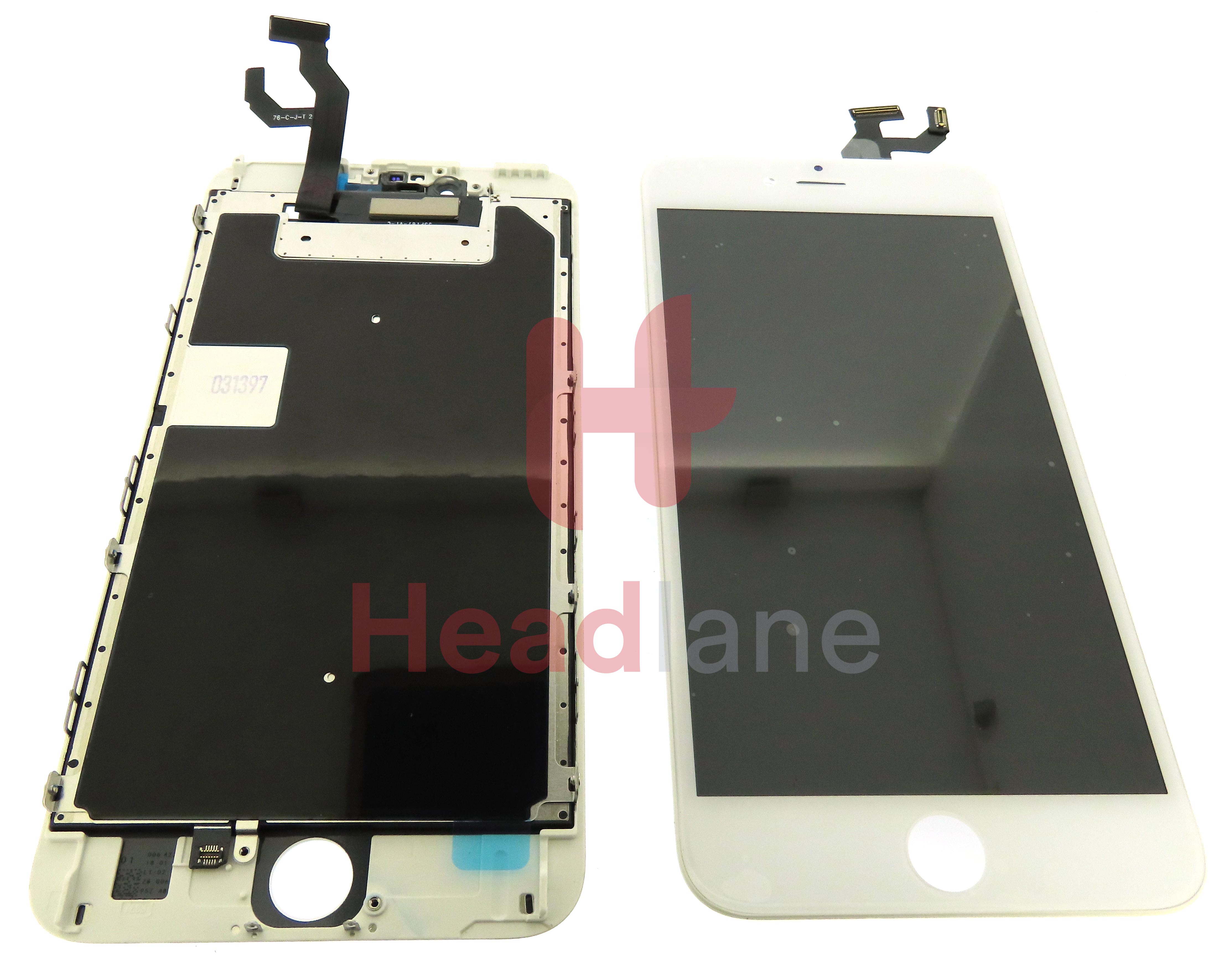 Apple iPhone 6S Plus LCD Display / Screen (Vivid) - White (ZY)