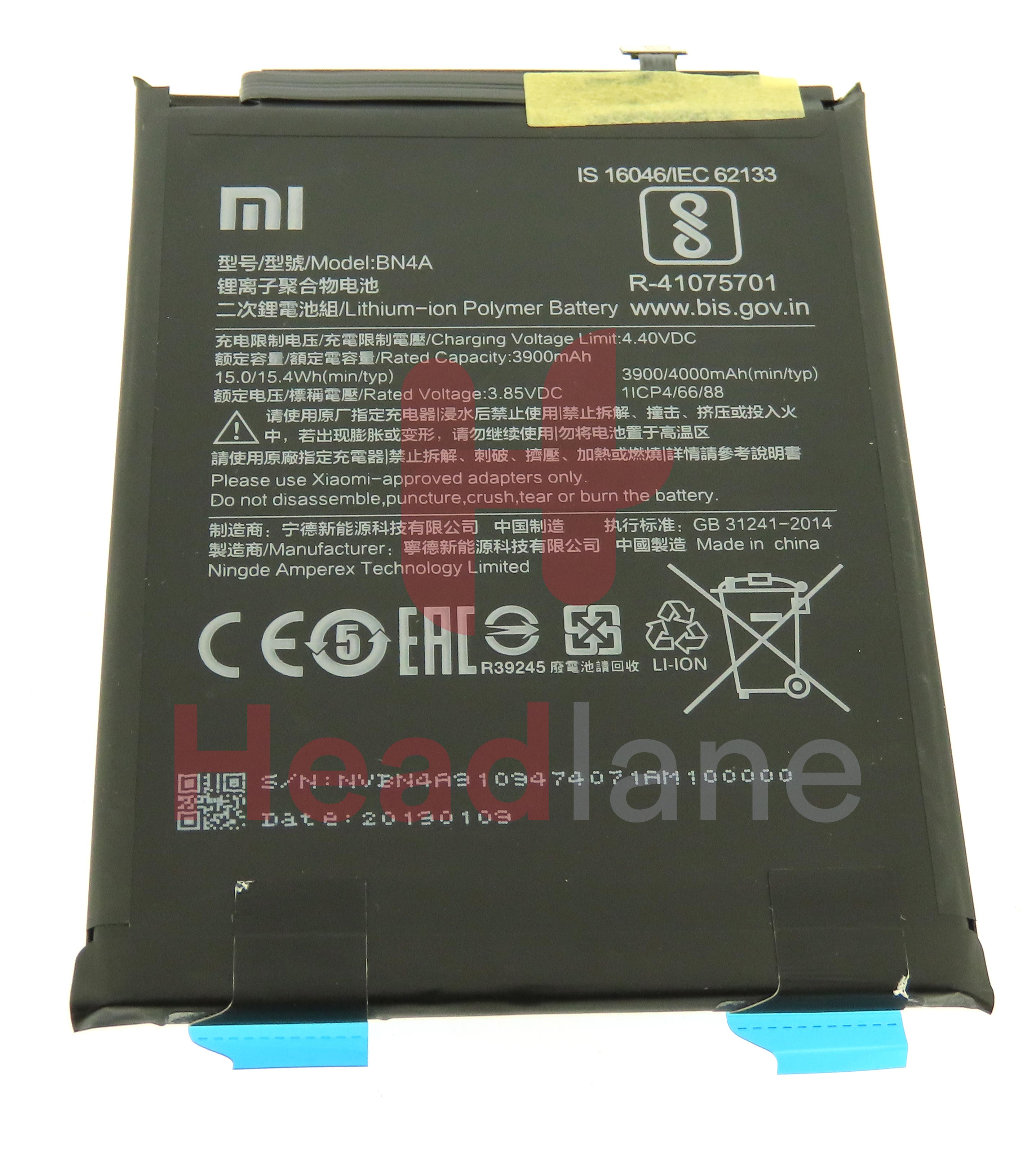 Xiaom Redmi Note 7 BN4A Internal Battery