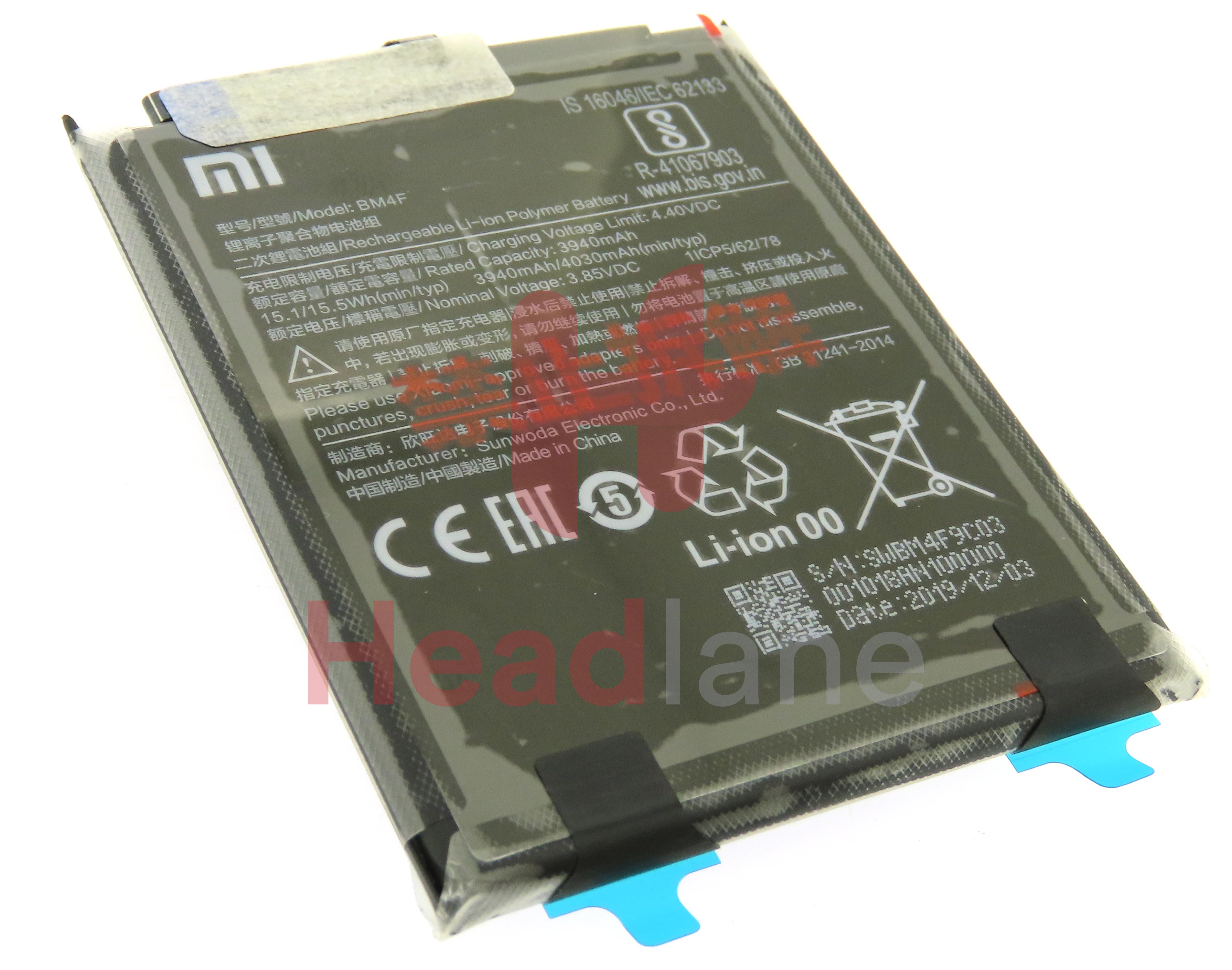 Xiaomi Mi A3 Mi 9 Lite BM4F 4030mAh Internal Battery