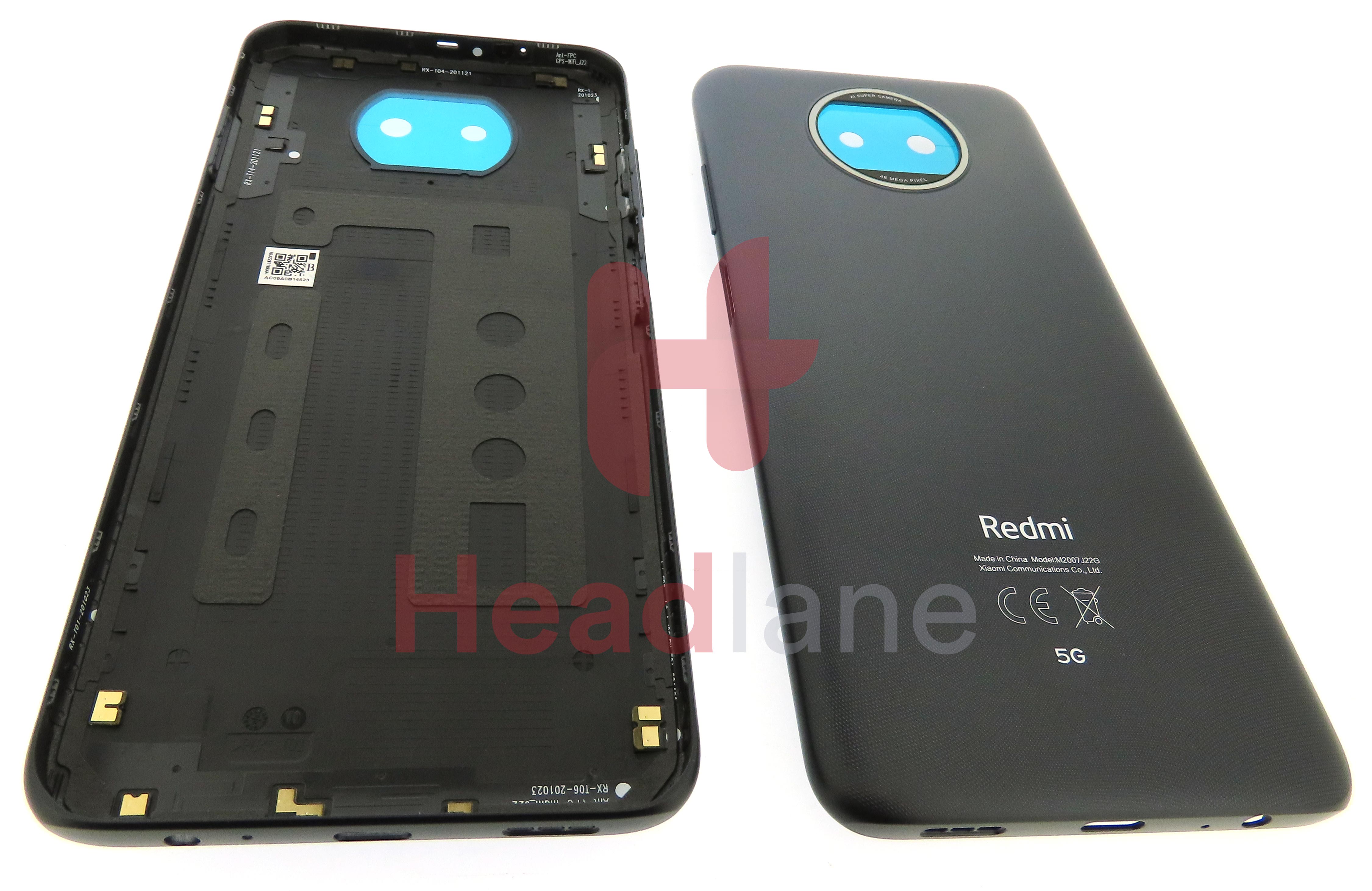 Xiaomi Redmi Note 9T 5G Back / Battery Cover - Black