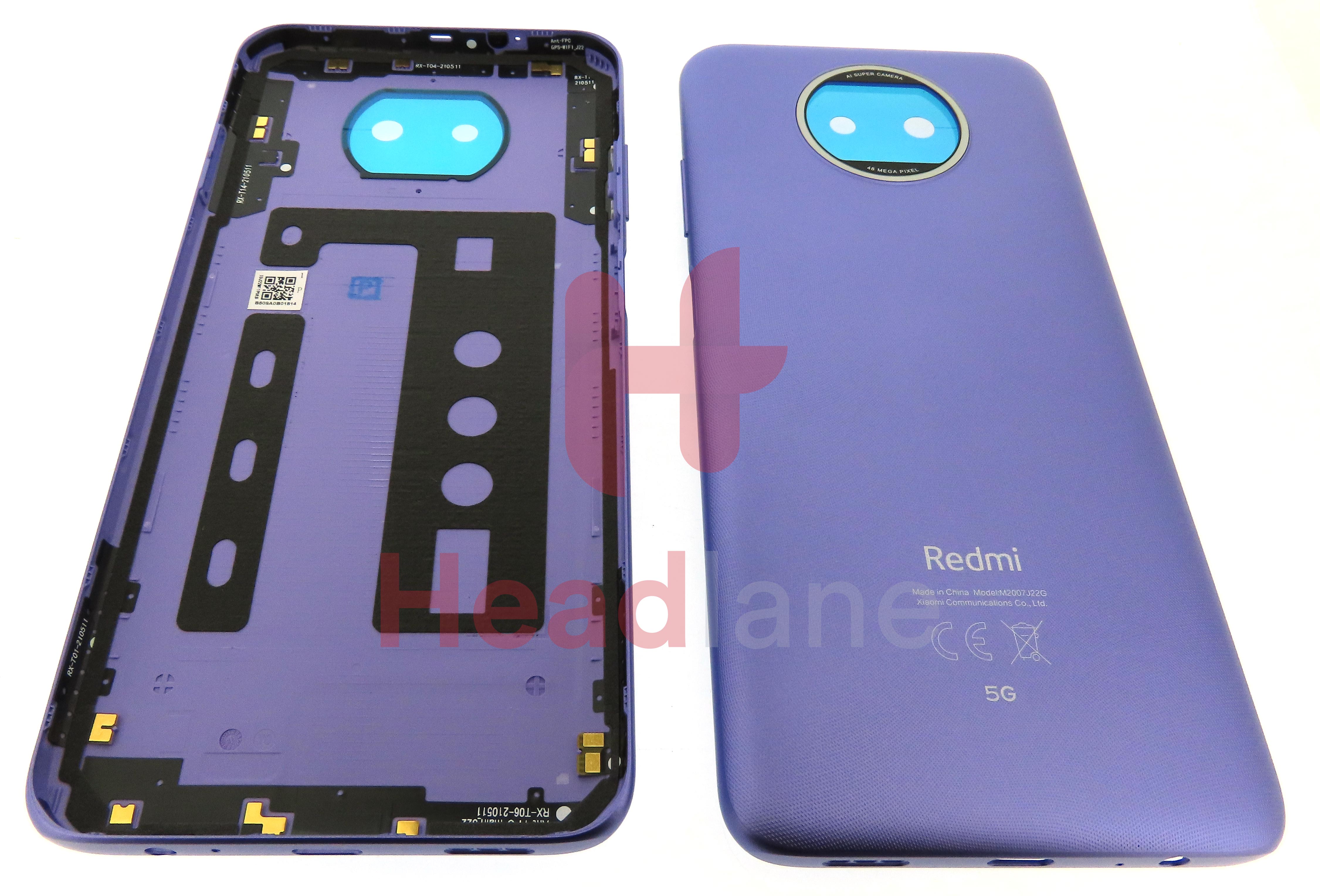 Xiaomi Redmi Note 9T 5G Back / Battery Cover - Purple