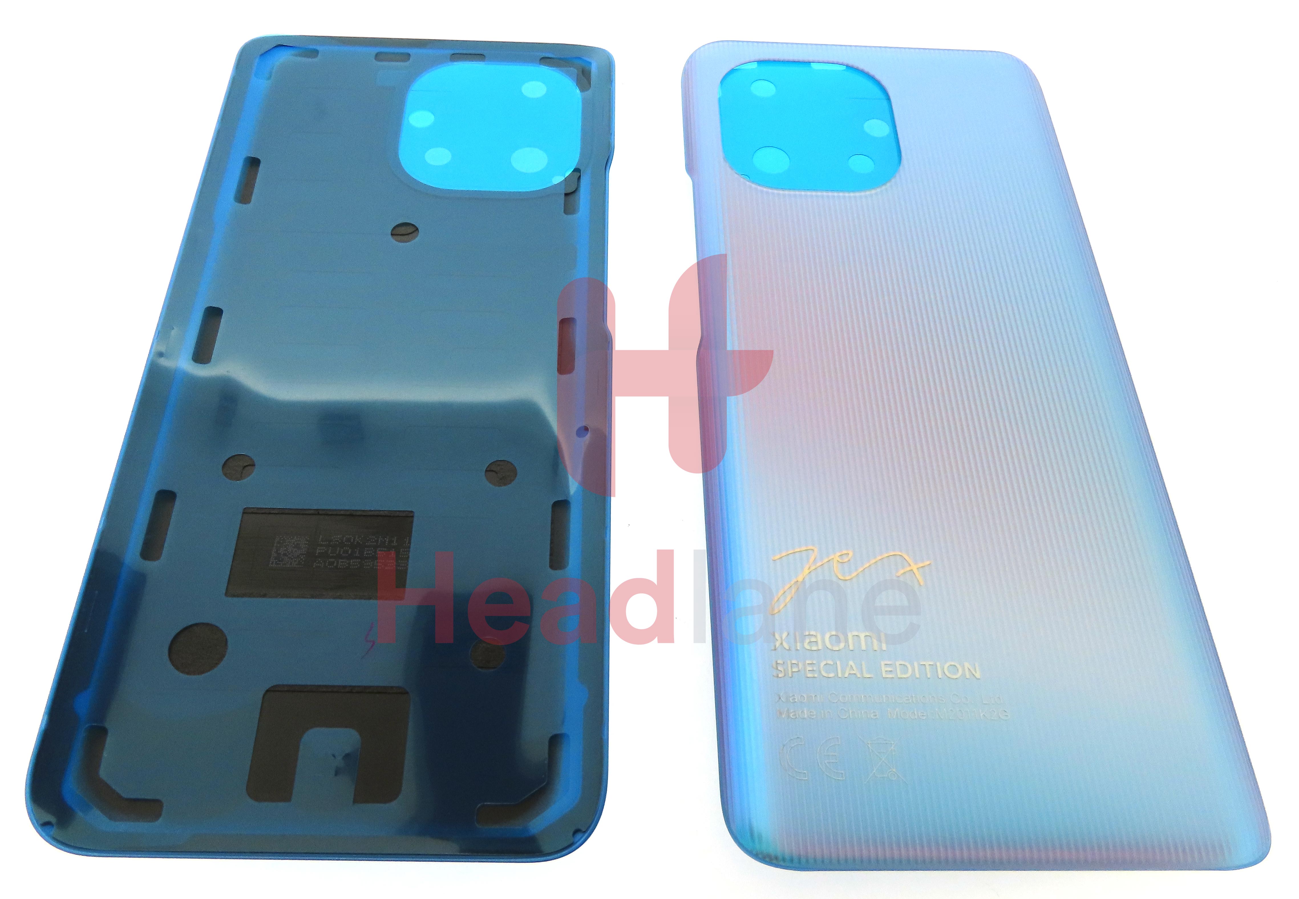 Xiaomi Mi 11 Back / Battery Cover - Special Edition Blue