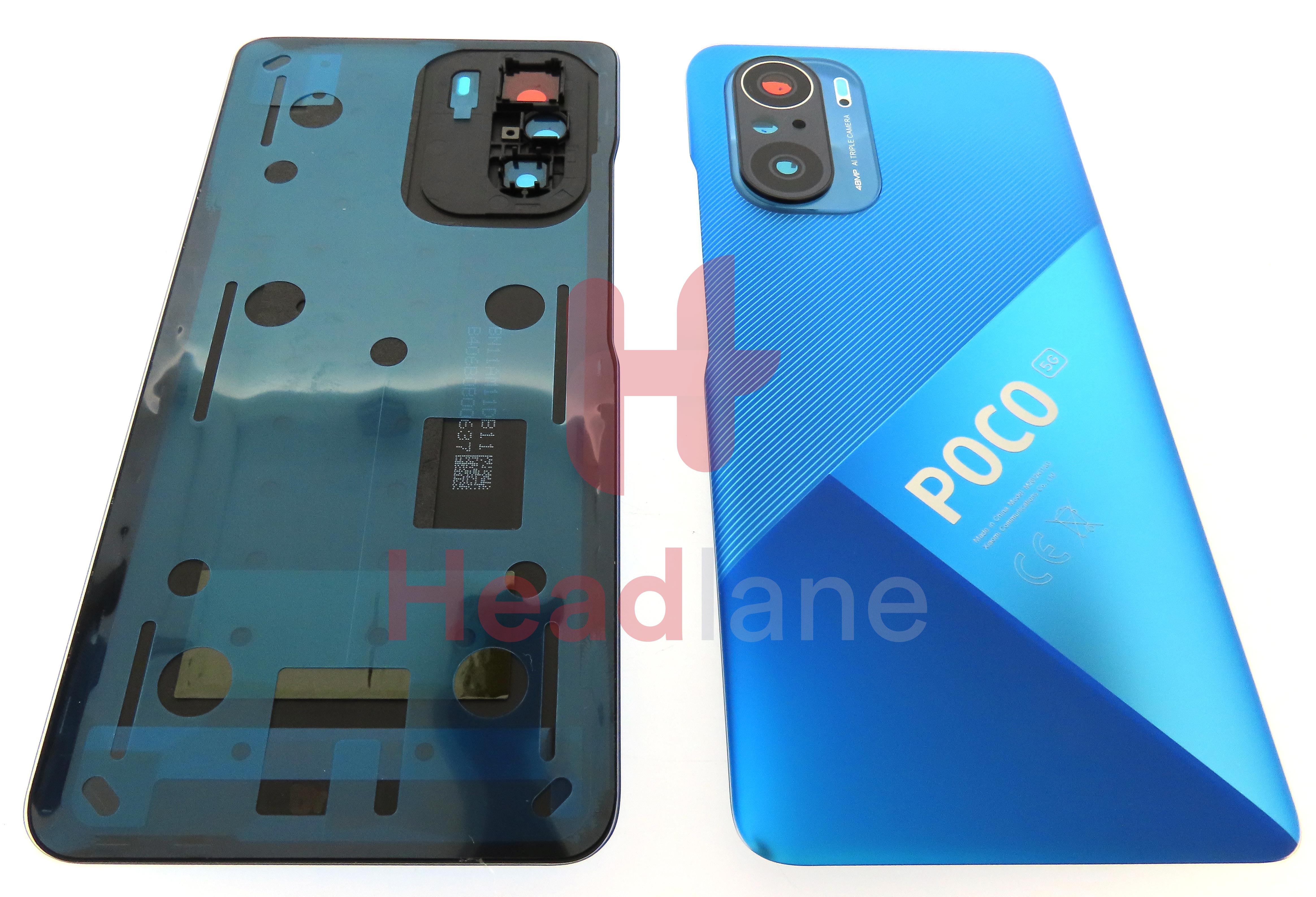 Xiaomi Poco F3 Back / Battery Cover - Blue