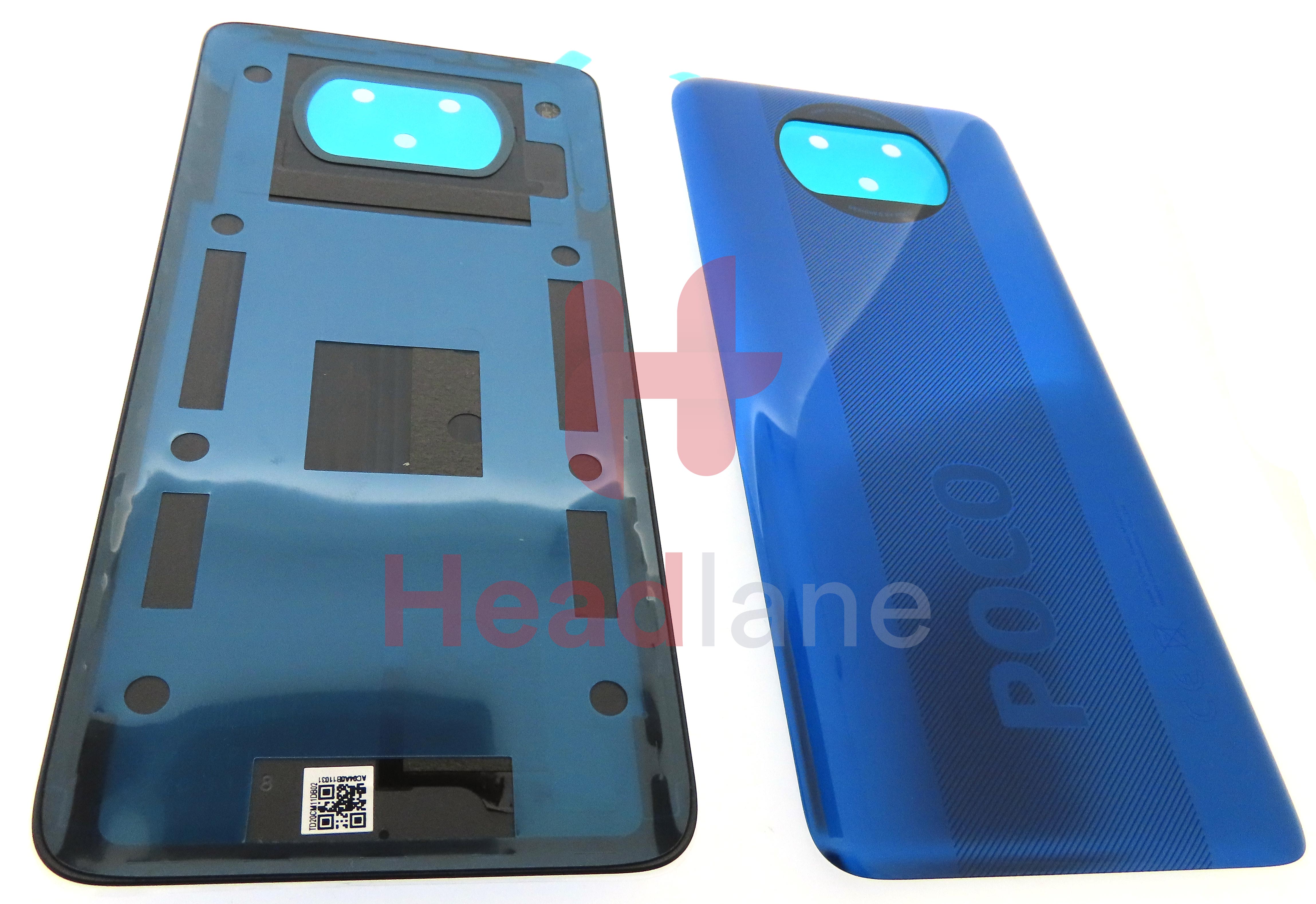 Xiaomi Poco X3 NFC Back / Battery Cover - Blue