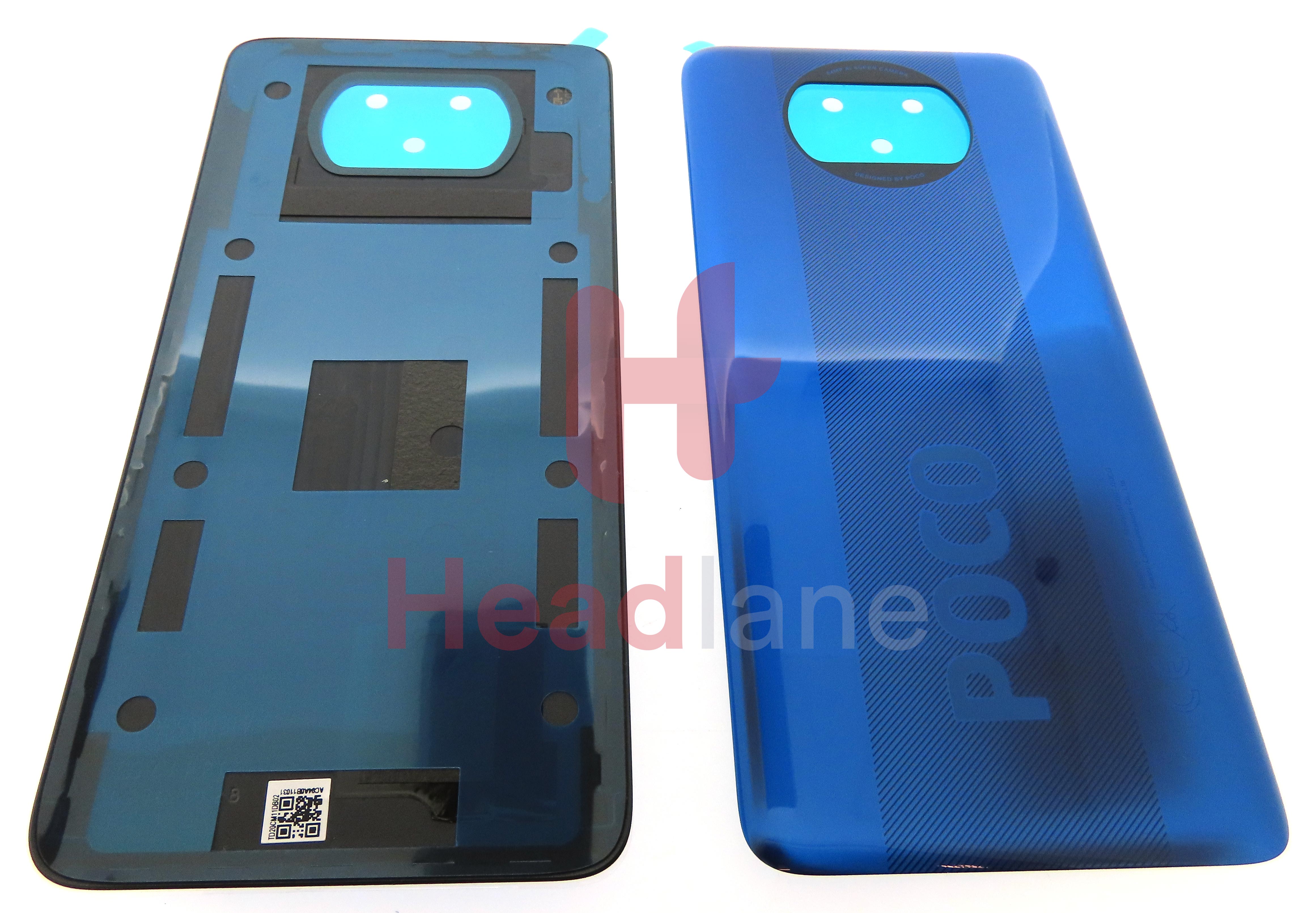 Xiaomi Poco X3 NFC Back / Battery Cover - Blue