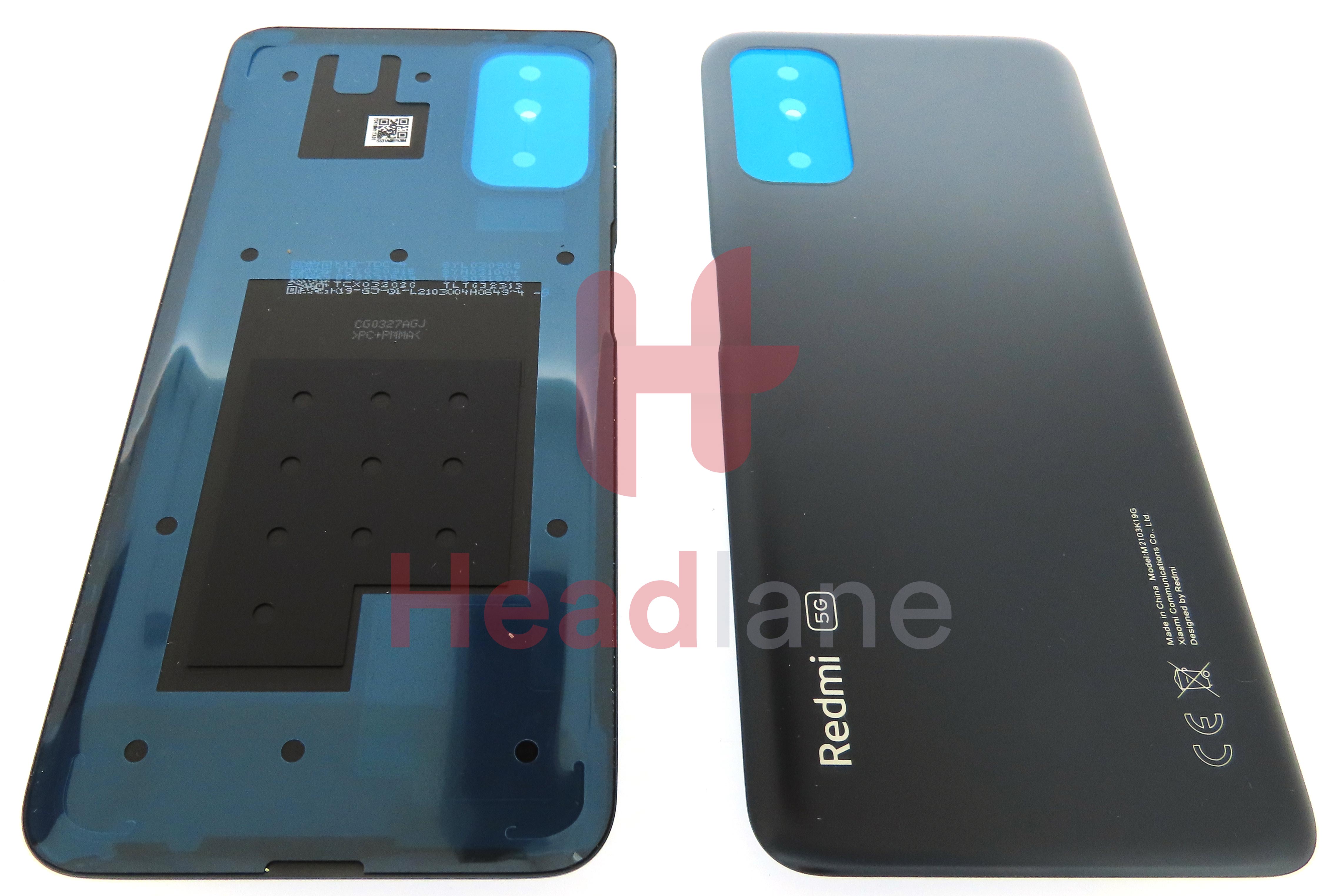 Xiaomi Redmi Note 10 5G Back / Battery Cover - Grey / Tarnish